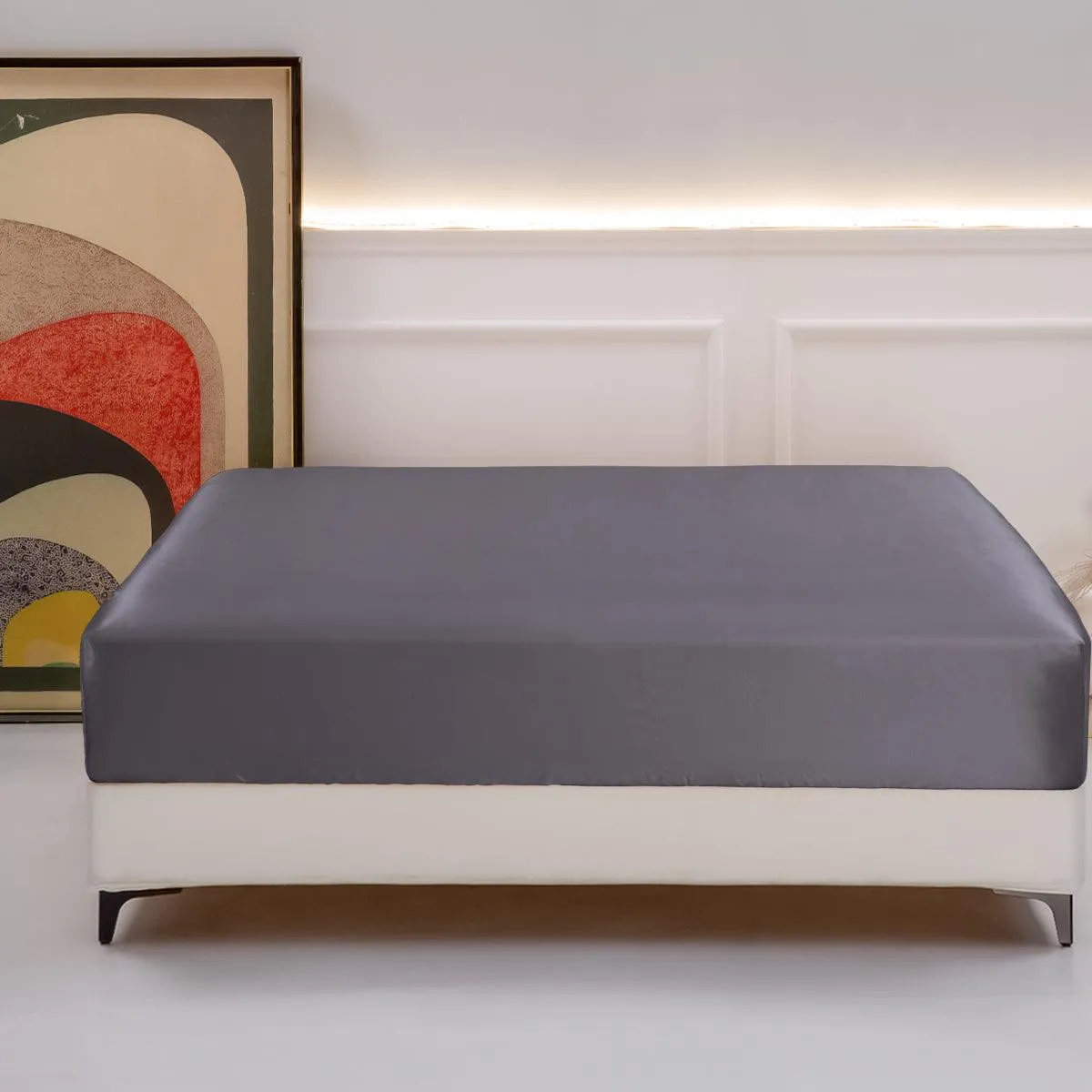 25mm 6A  100% Mulberry Silk Fitted Sheet