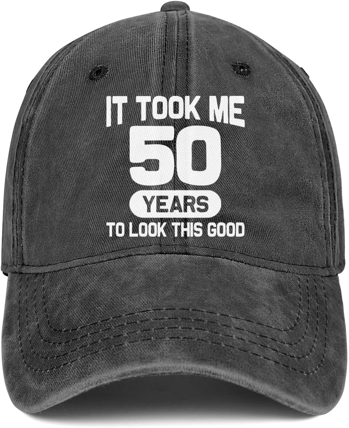 50th Birthday Gifts for Him Her 50 Year Old Gifts 1975 Birthday Vintage Hat Men Women 100% Cotton Baseball Cap