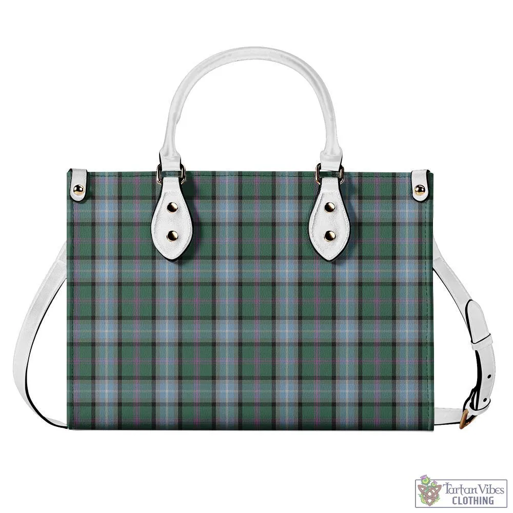 Alexander of Menstry Hunting Tartan Luxury Leather Handbags