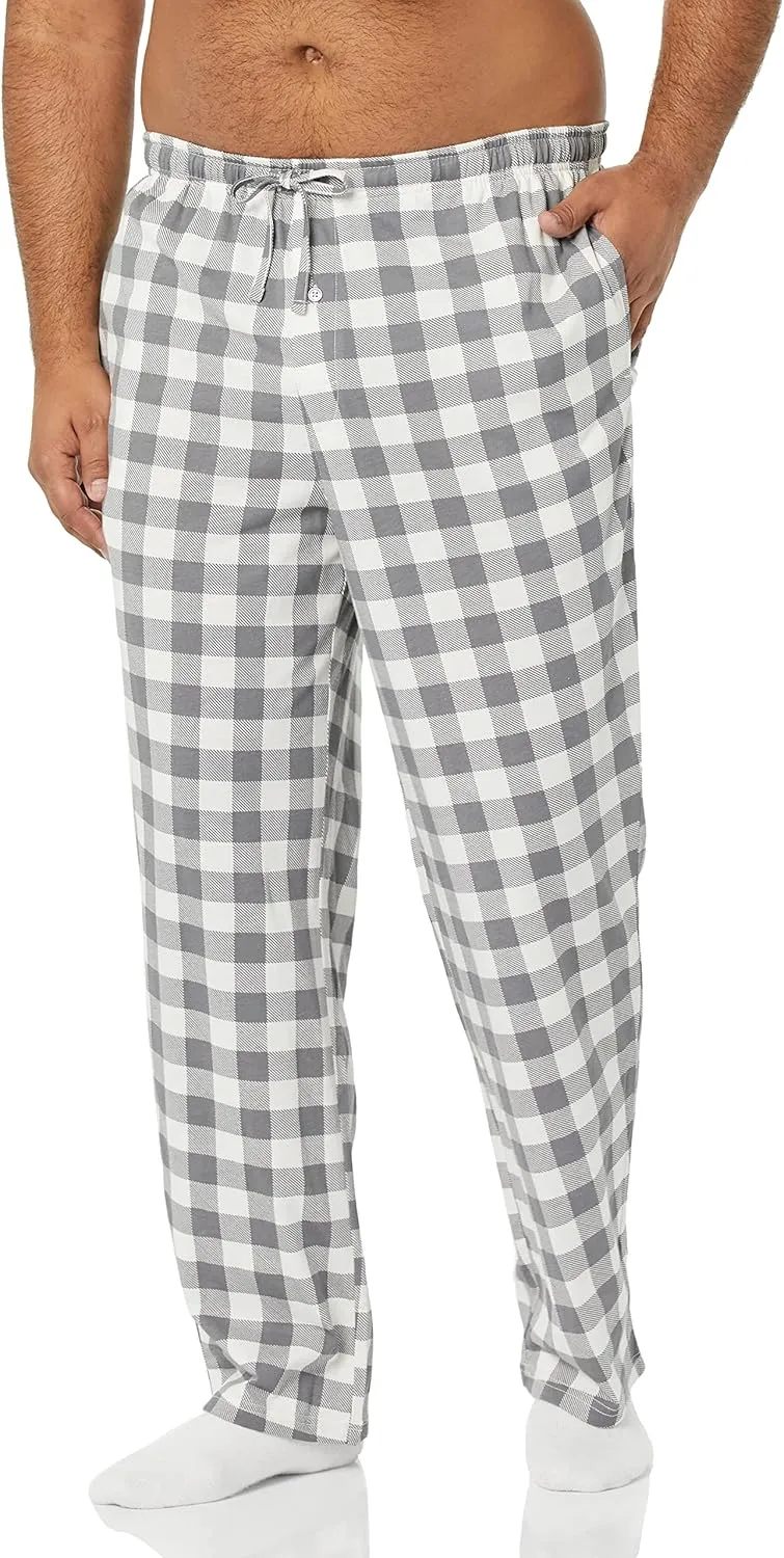 Amazon Essentials Men's Cotton Knit Pajama Pant