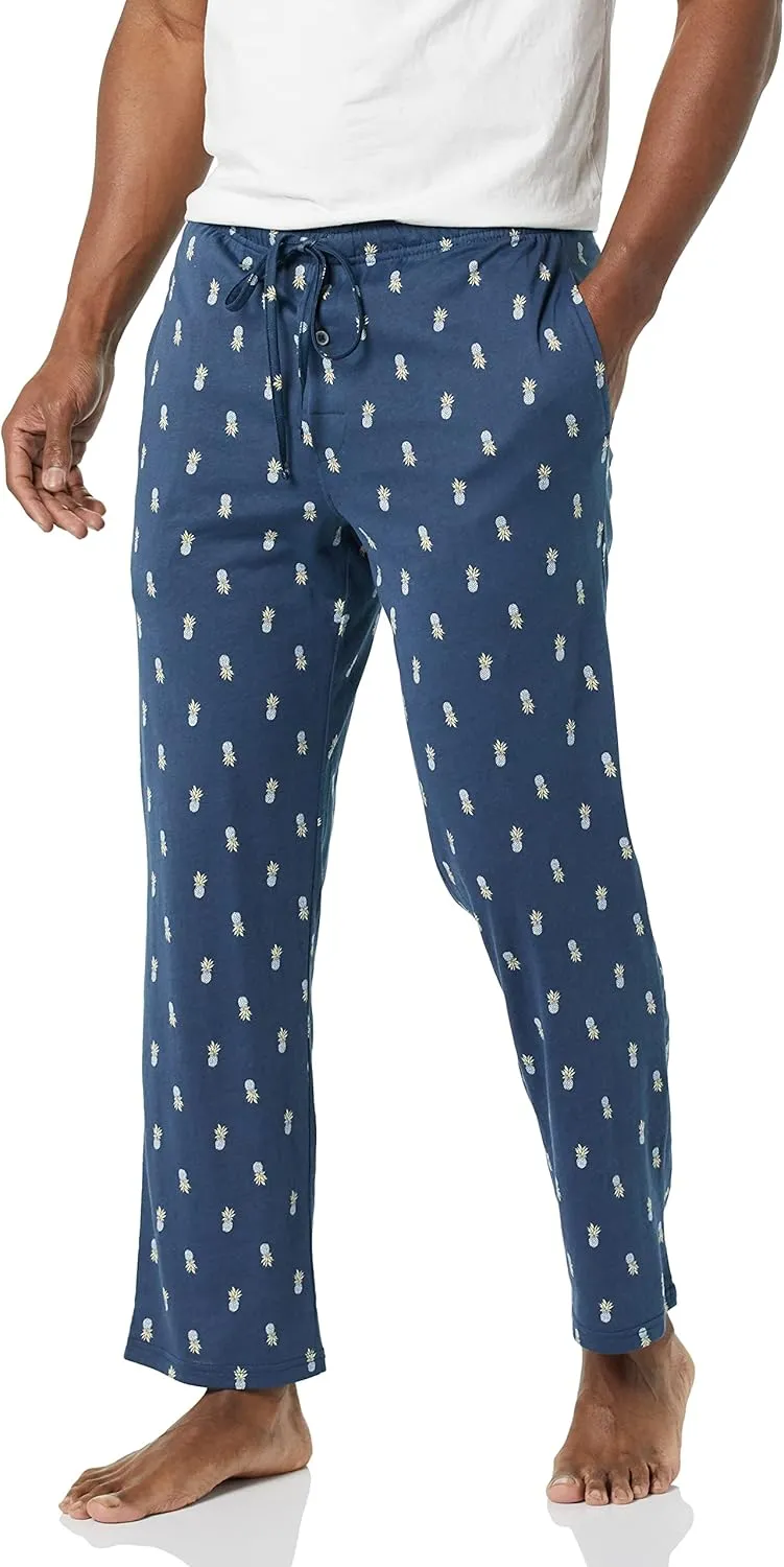 Amazon Essentials Men's Cotton Knit Pajama Pant