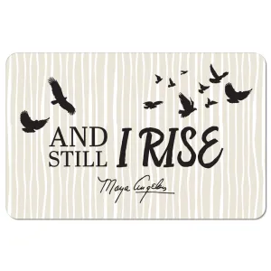 And Still I Rise Memory Foam Bath Mat