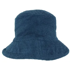 Avenel Terry Towelling Bucket Hat - Navy