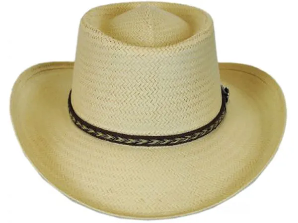 Bailey Rockett Toyo Straw Gambler Hat