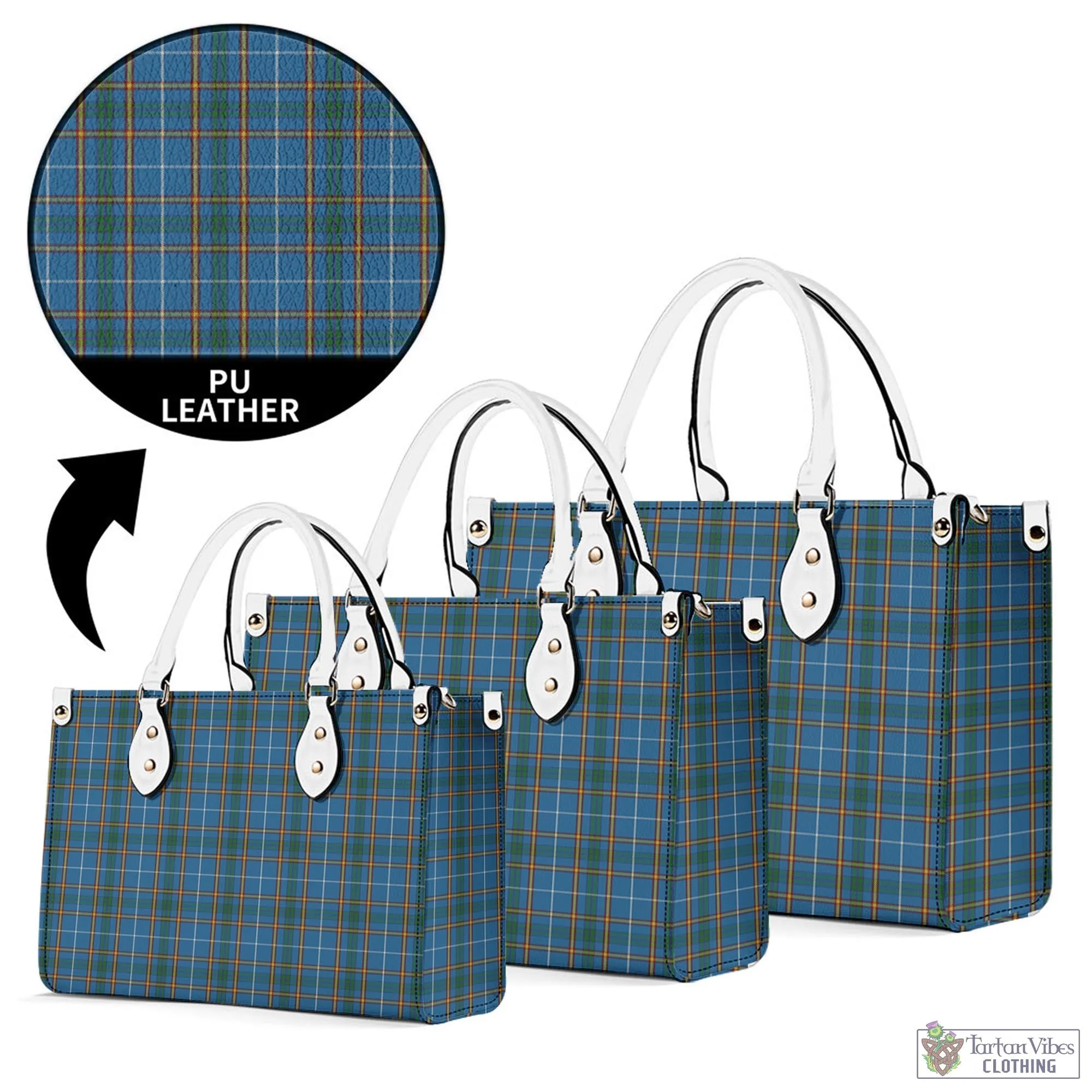 Bain Tartan Luxury Leather Handbags