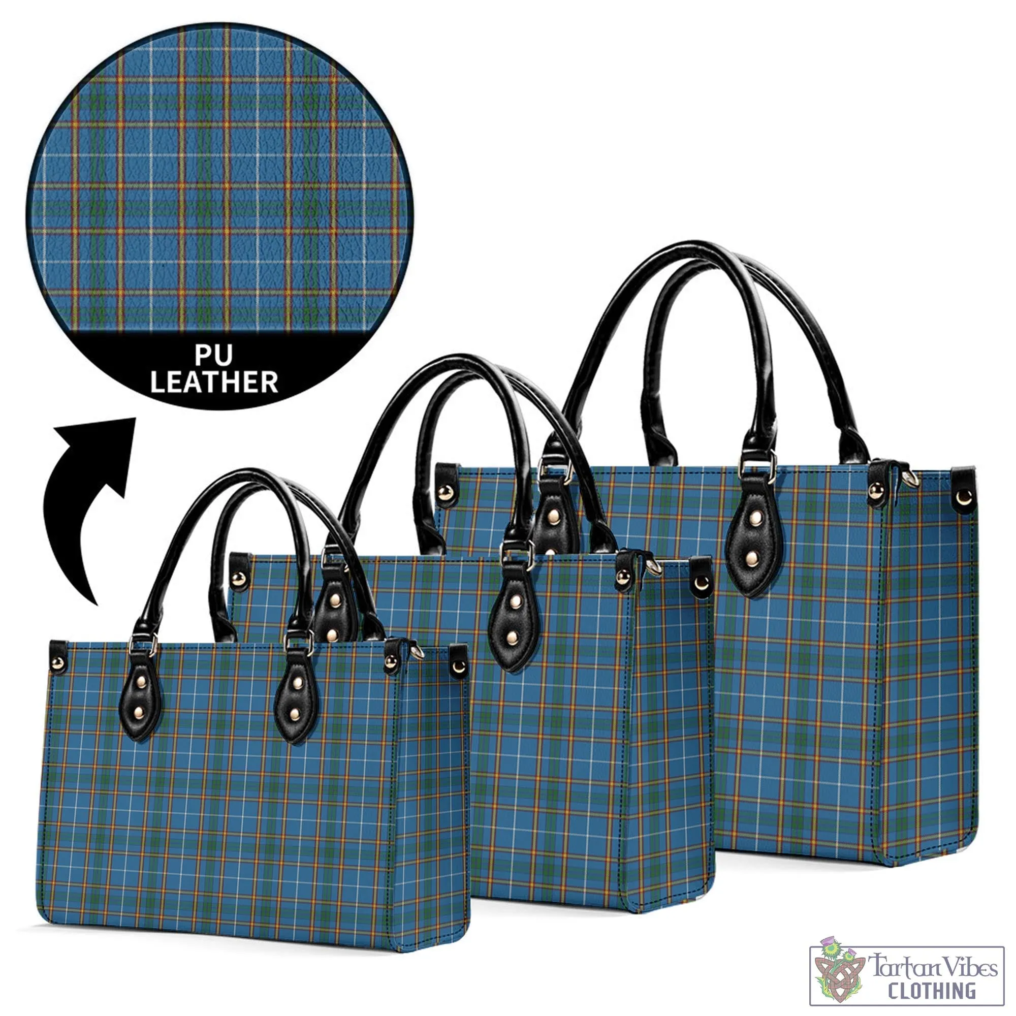 Bain Tartan Luxury Leather Handbags