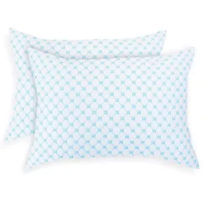 Bibb Home Cooling Memory Foam Pillow with Removable Cover