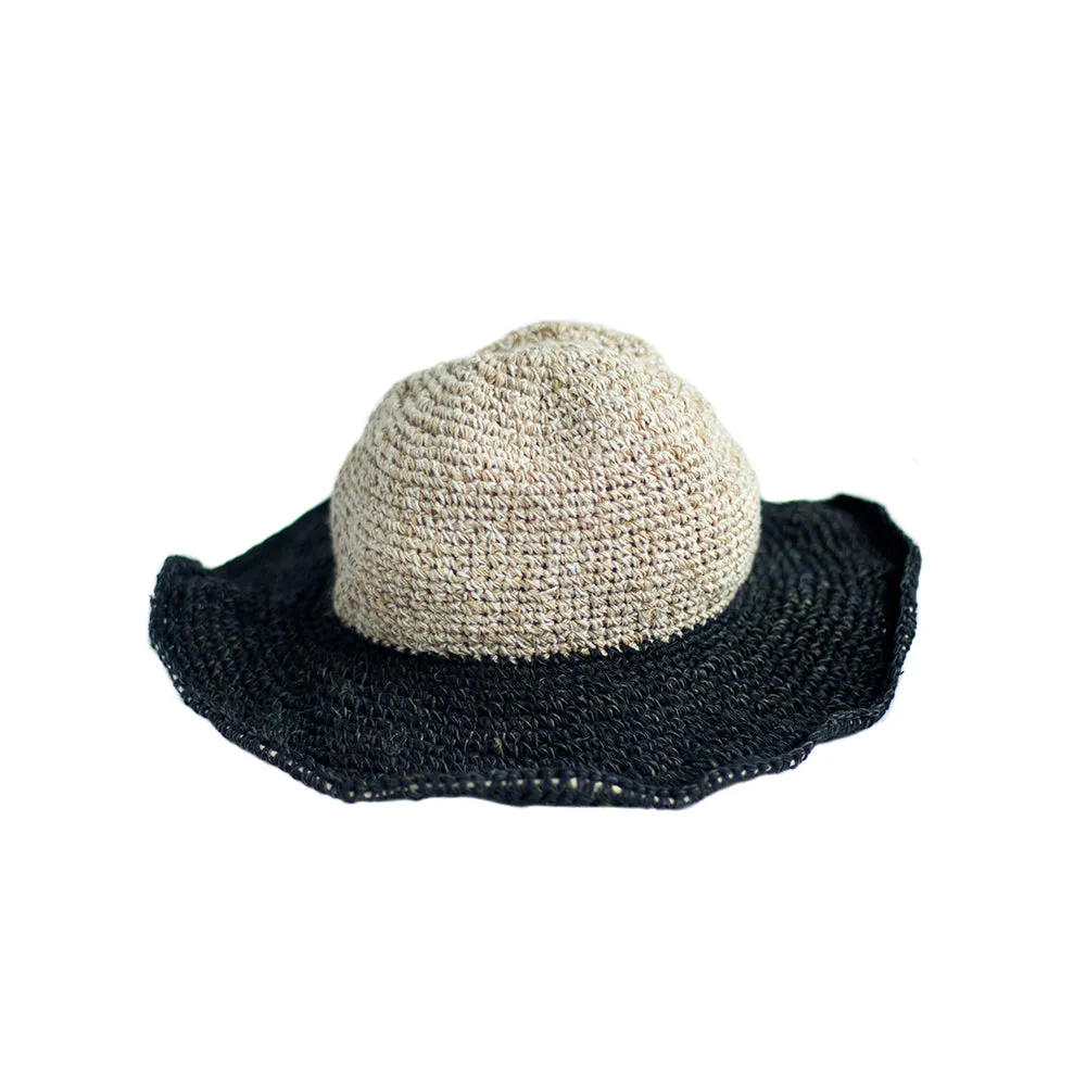 brim colour sun hat