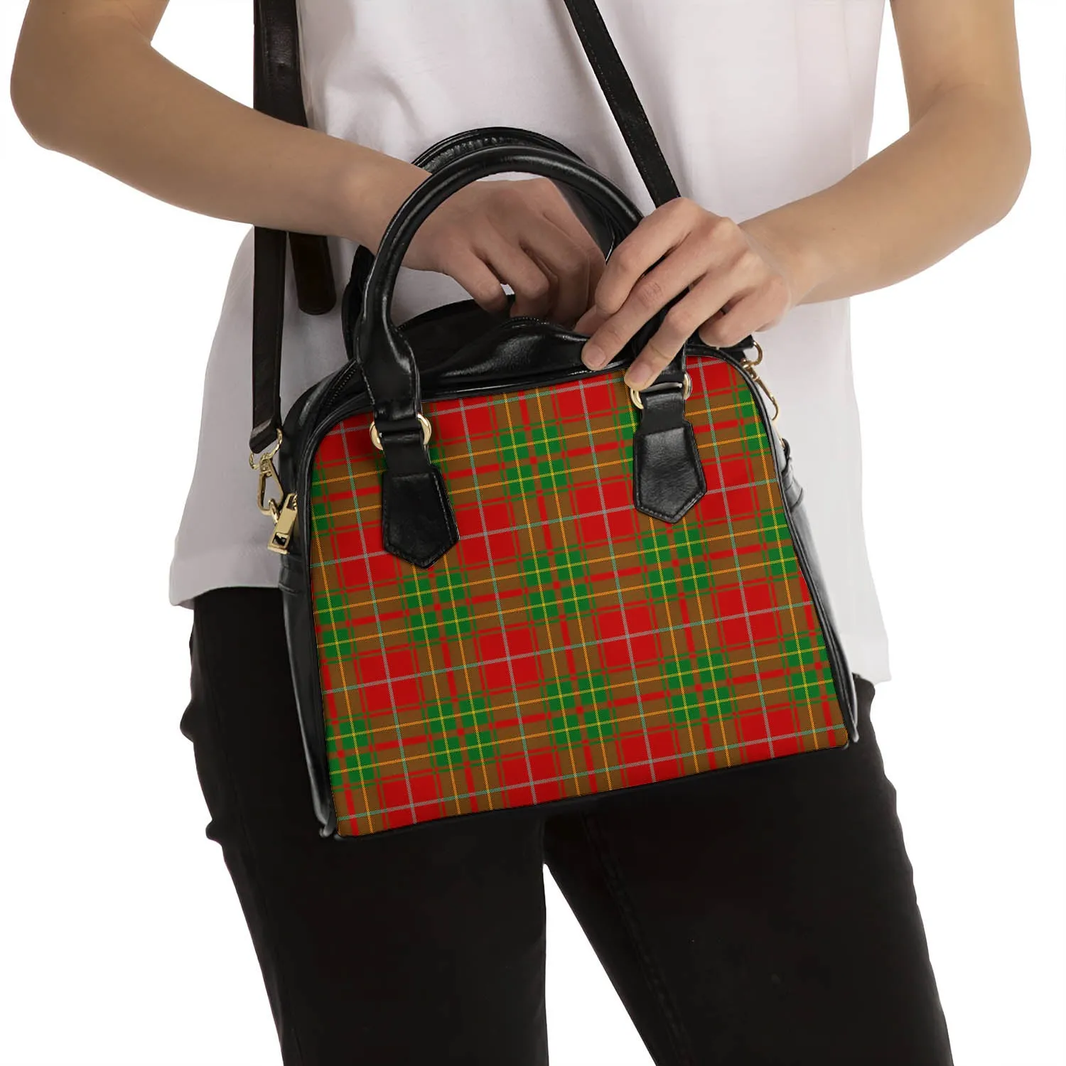 Burnett Tartan Shoulder Handbags