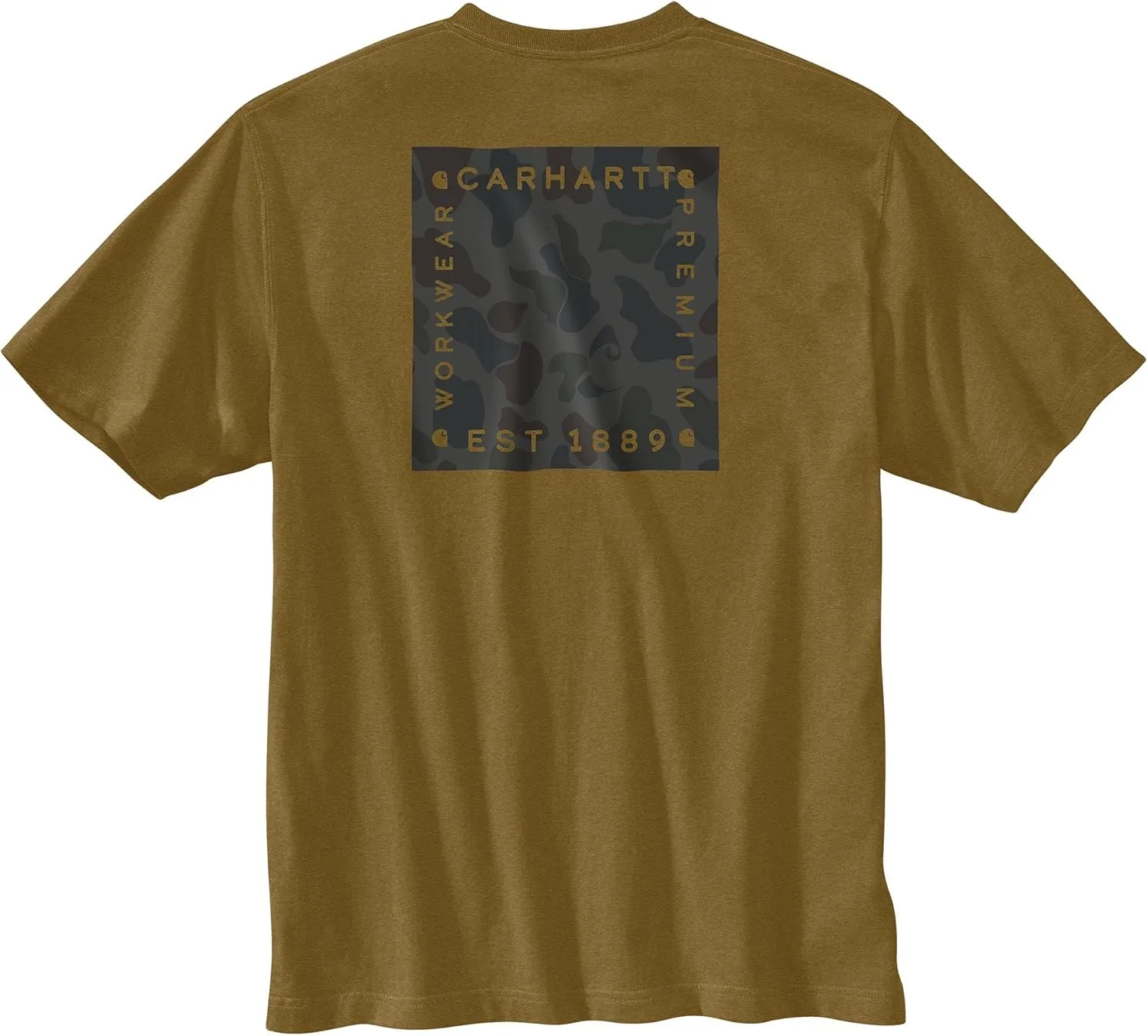 Carhartt Men's 106895 Relaxed Fit Lightweight Short-Sleeve Camo Graphic T-Shirt
