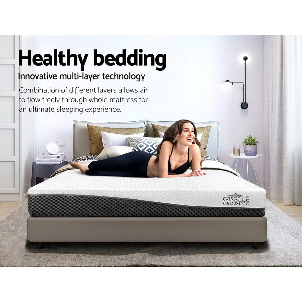 Cool Gel Memory Foam Mattress 21cm Single - Giselle Bedding