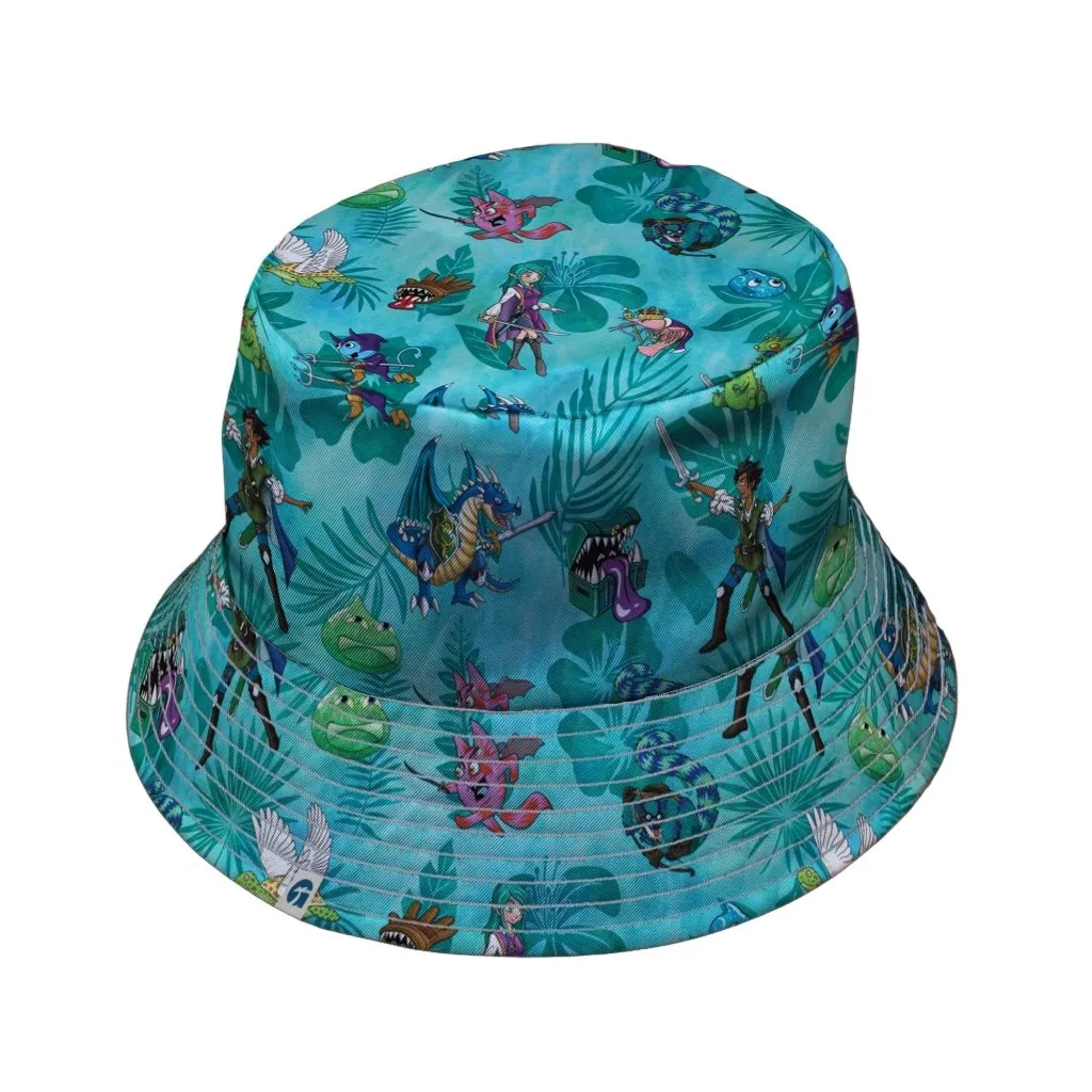 Dnd Cartoon Quest Bucket Hat