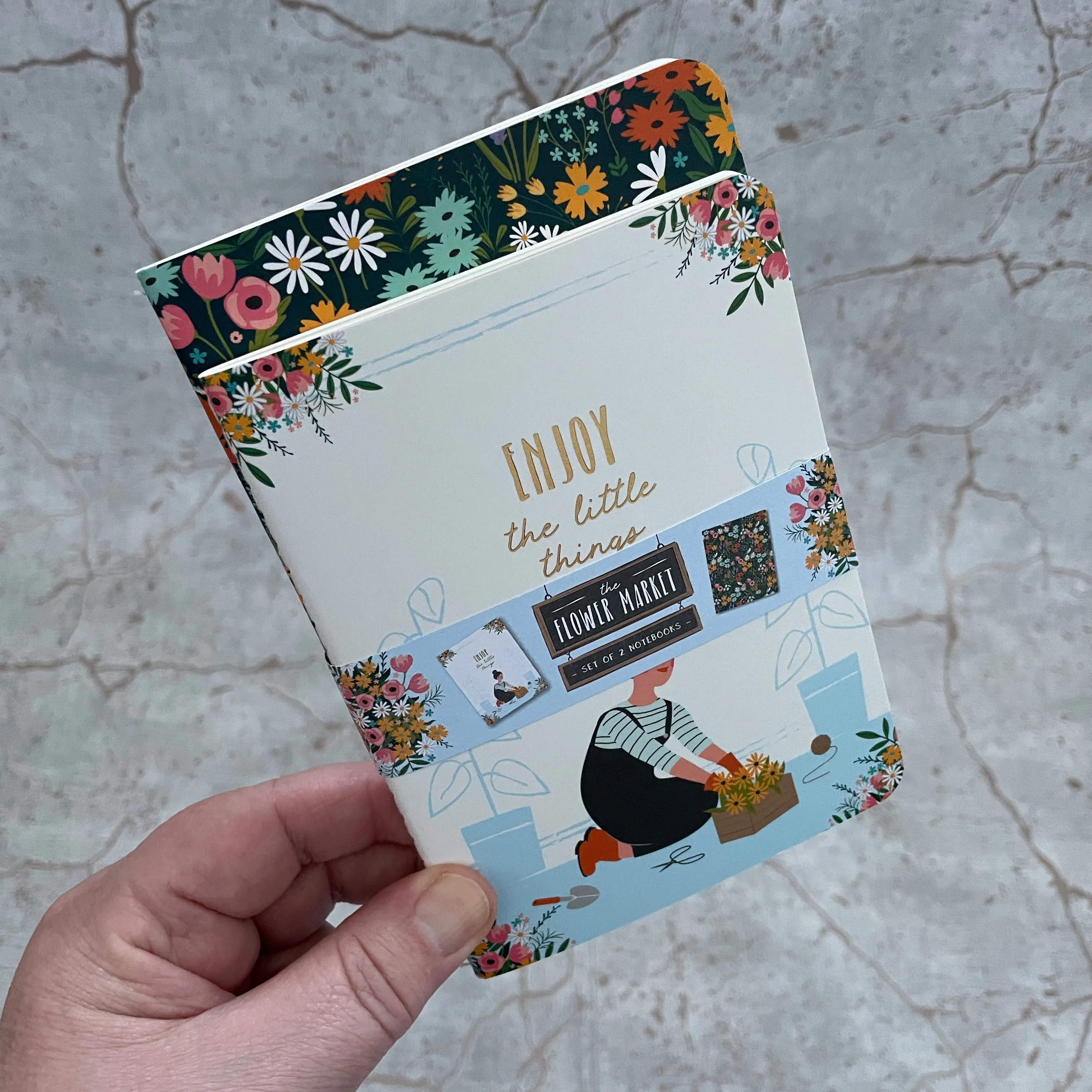 Enjoy the Little Things Notebooks - Set of 2