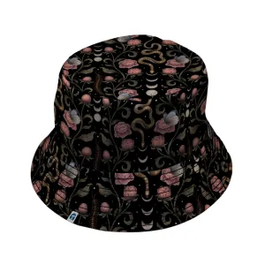 Episodic Serpent Garden Pink Bucket Hat
