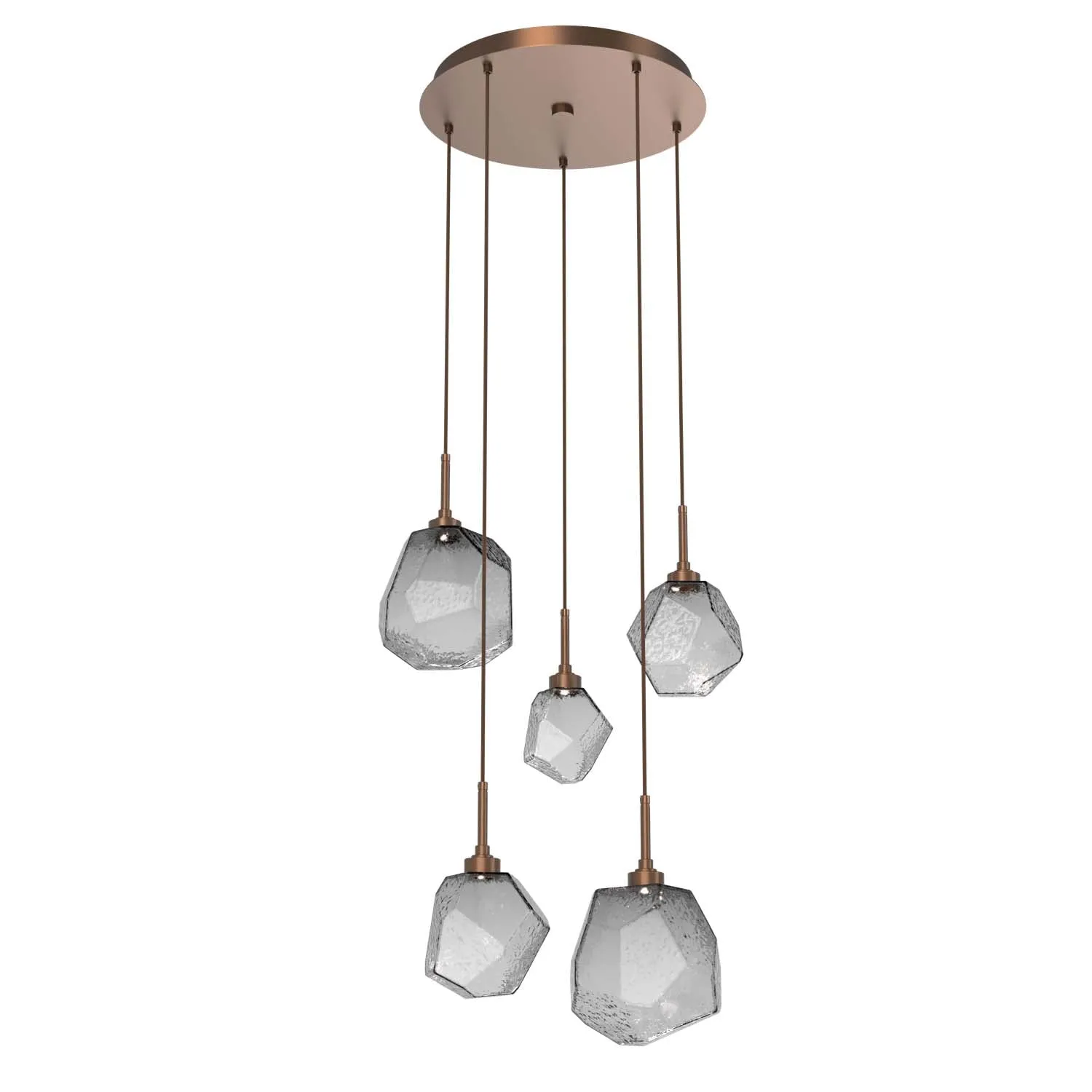 Gem Round Multi-Light Pendant Light