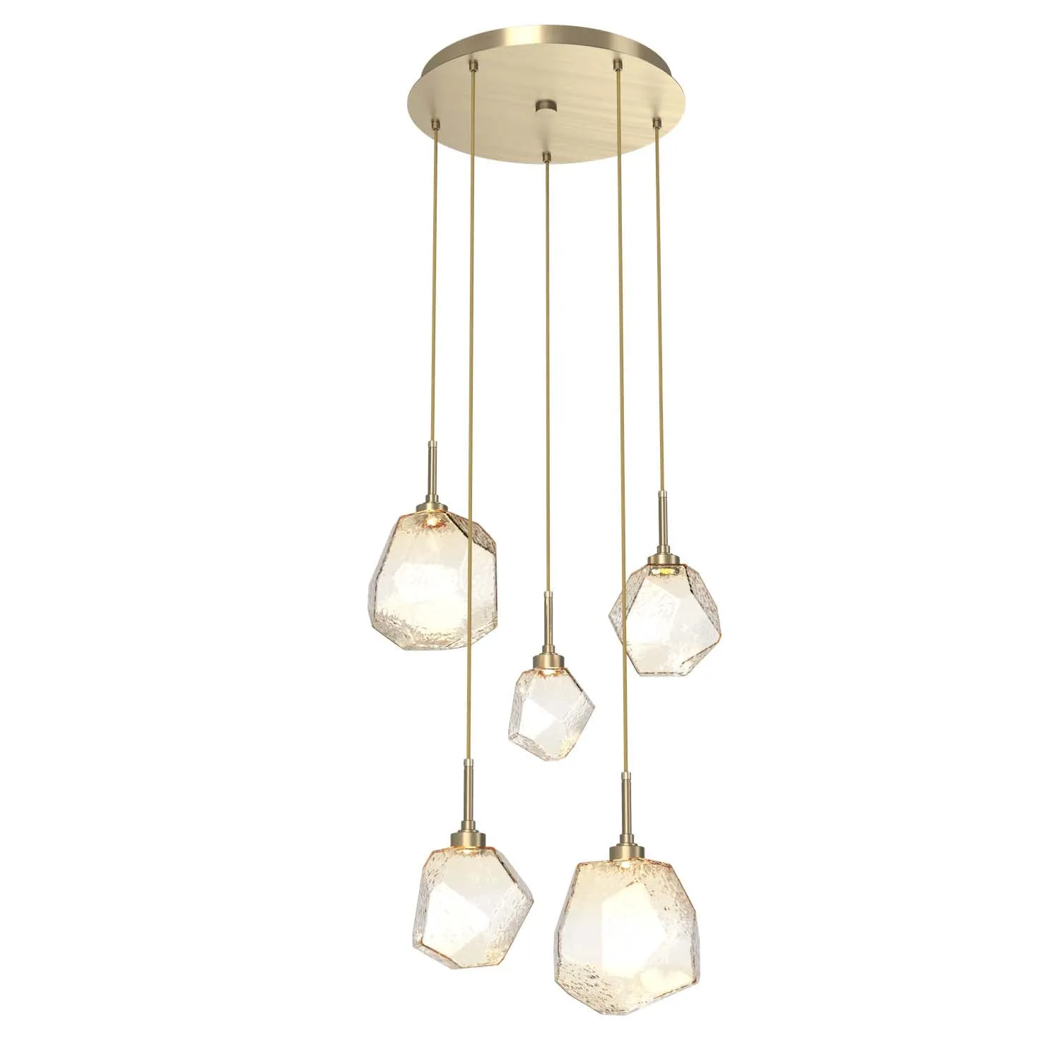 Gem Round Multi-Light Pendant Light