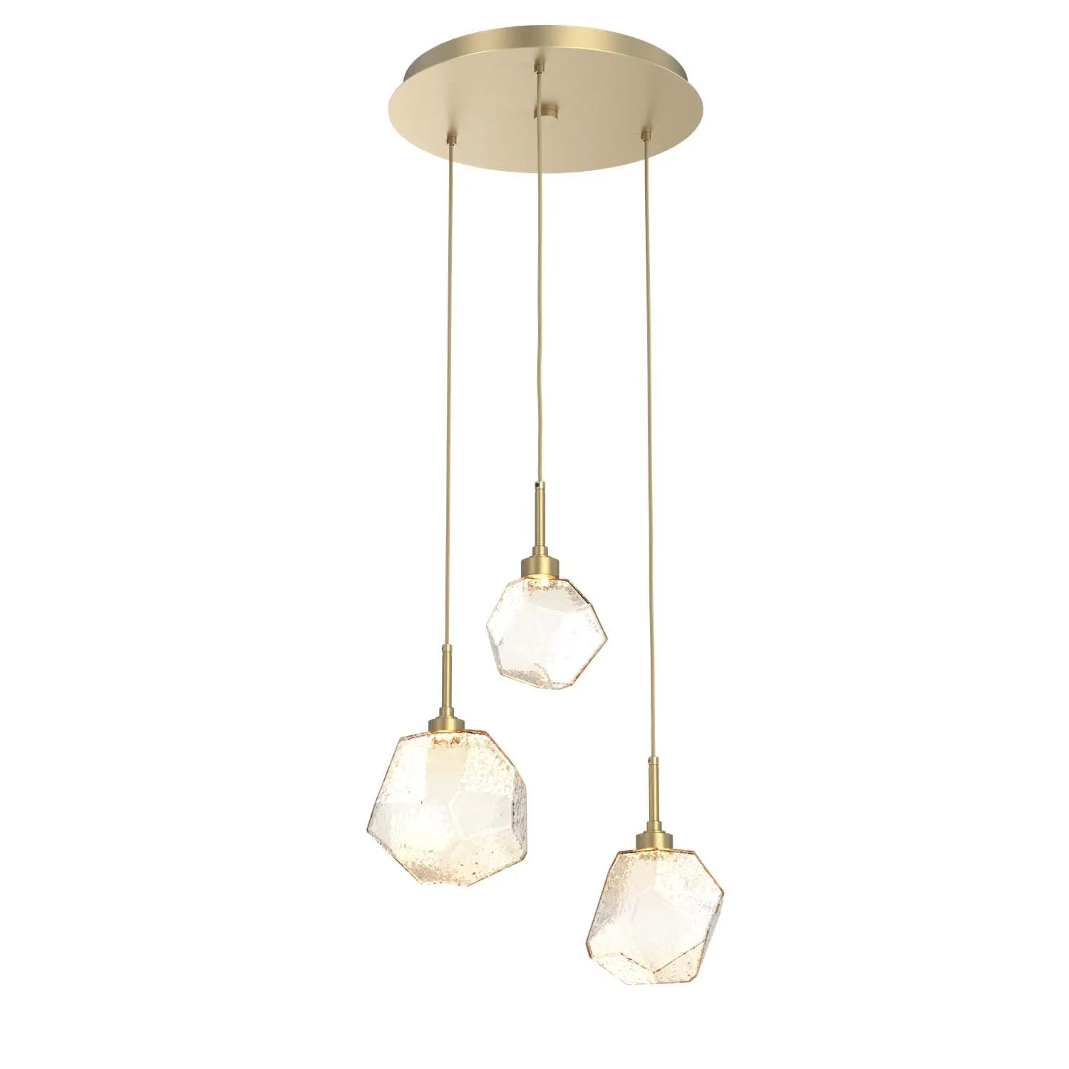 Gem Round Multi-Light Pendant Light