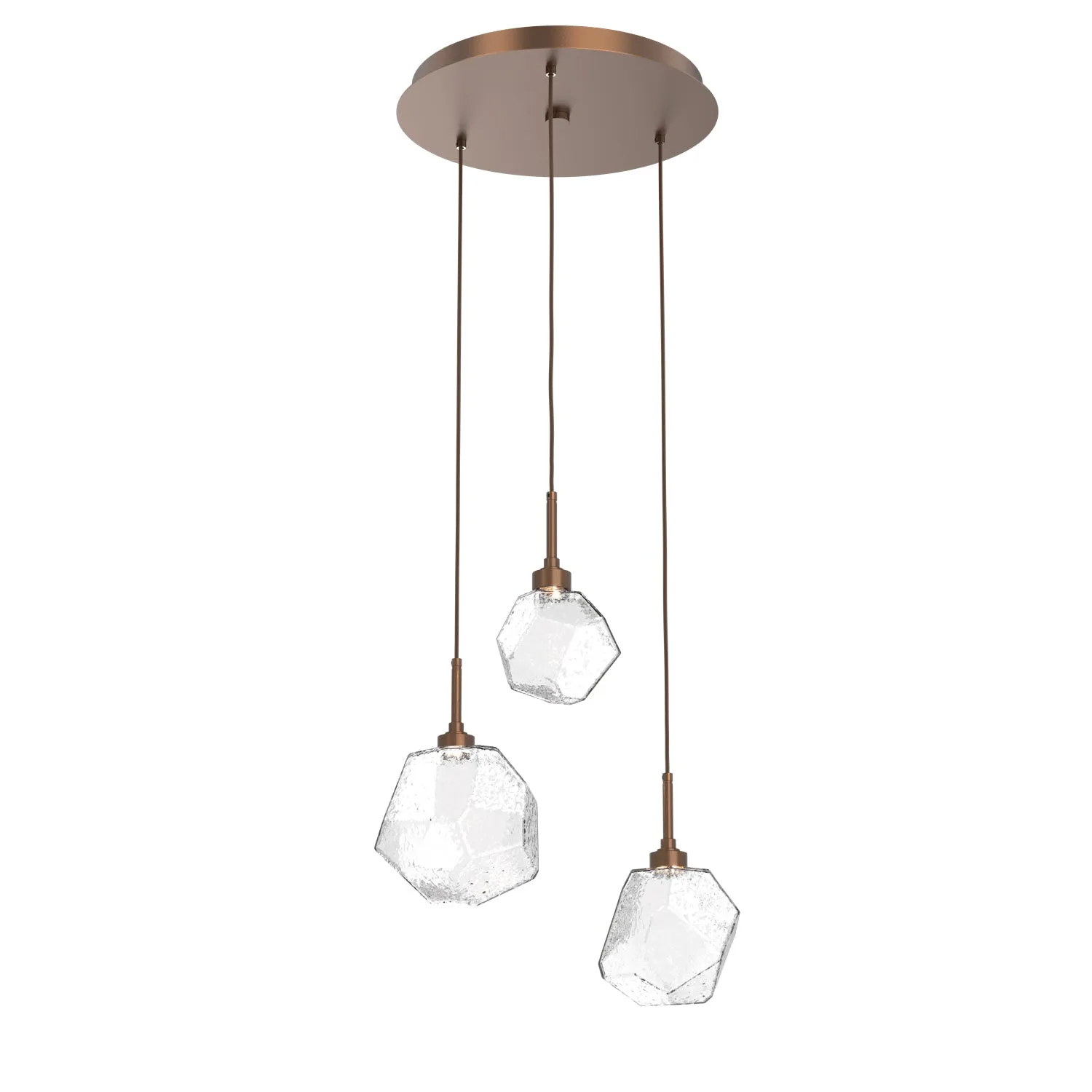 Gem Round Multi-Light Pendant Light