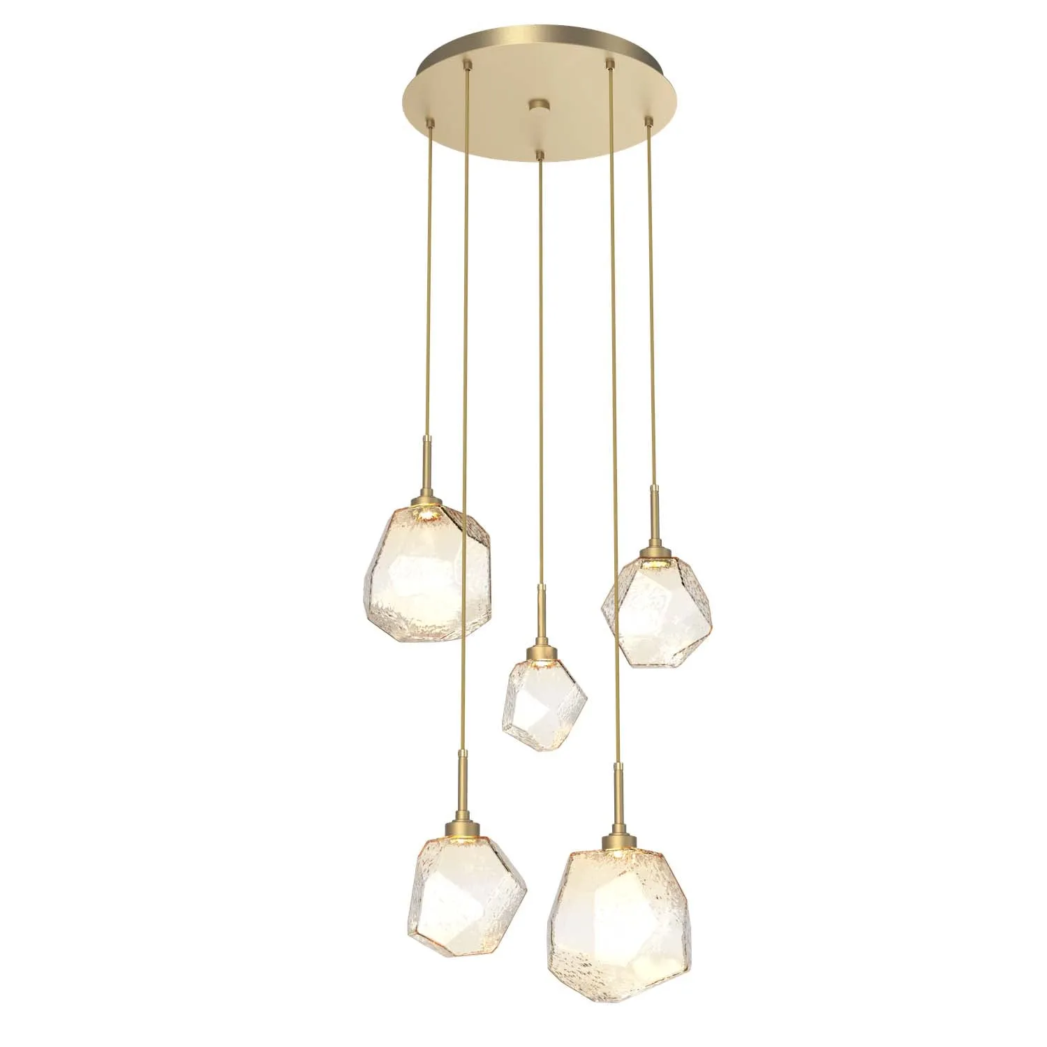 Gem Round Multi-Light Pendant Light