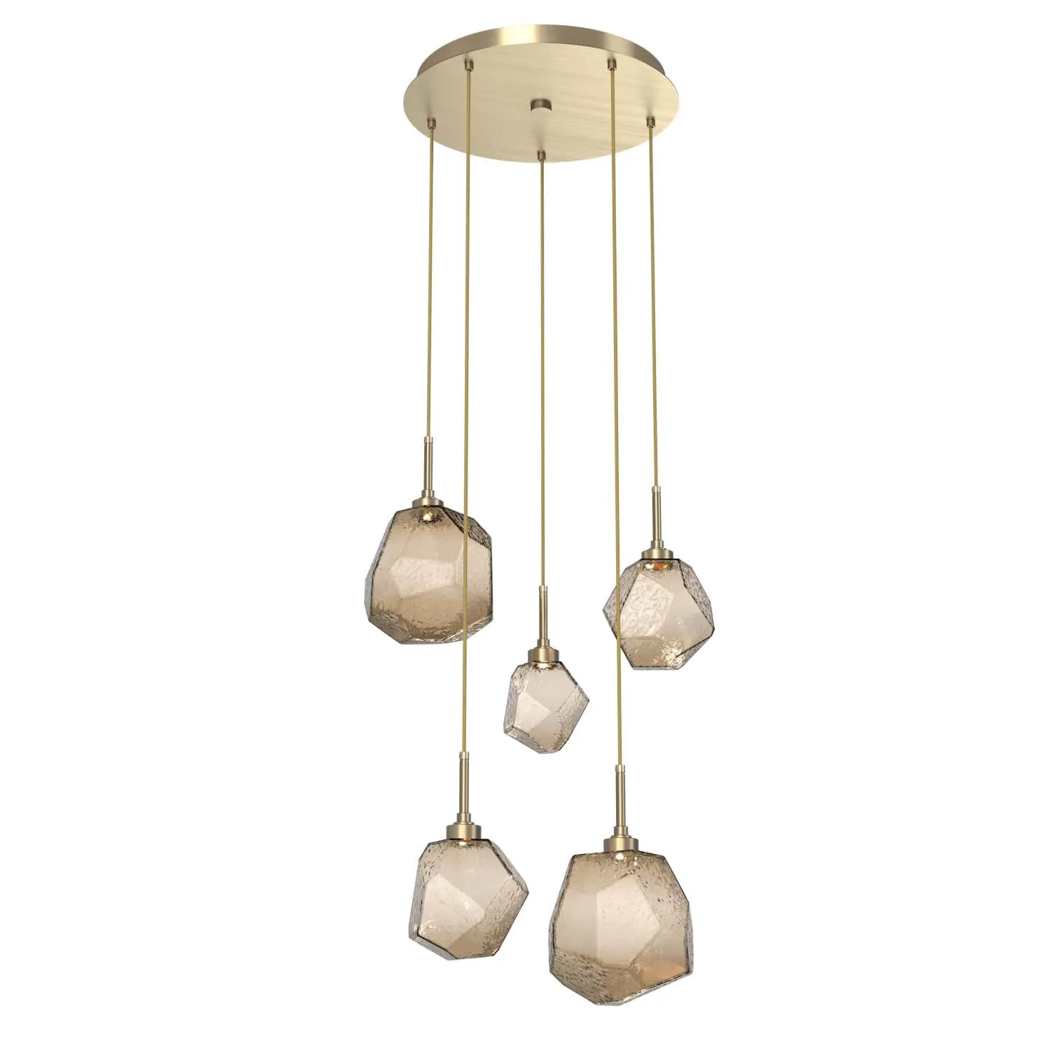 Gem Round Multi-Light Pendant Light