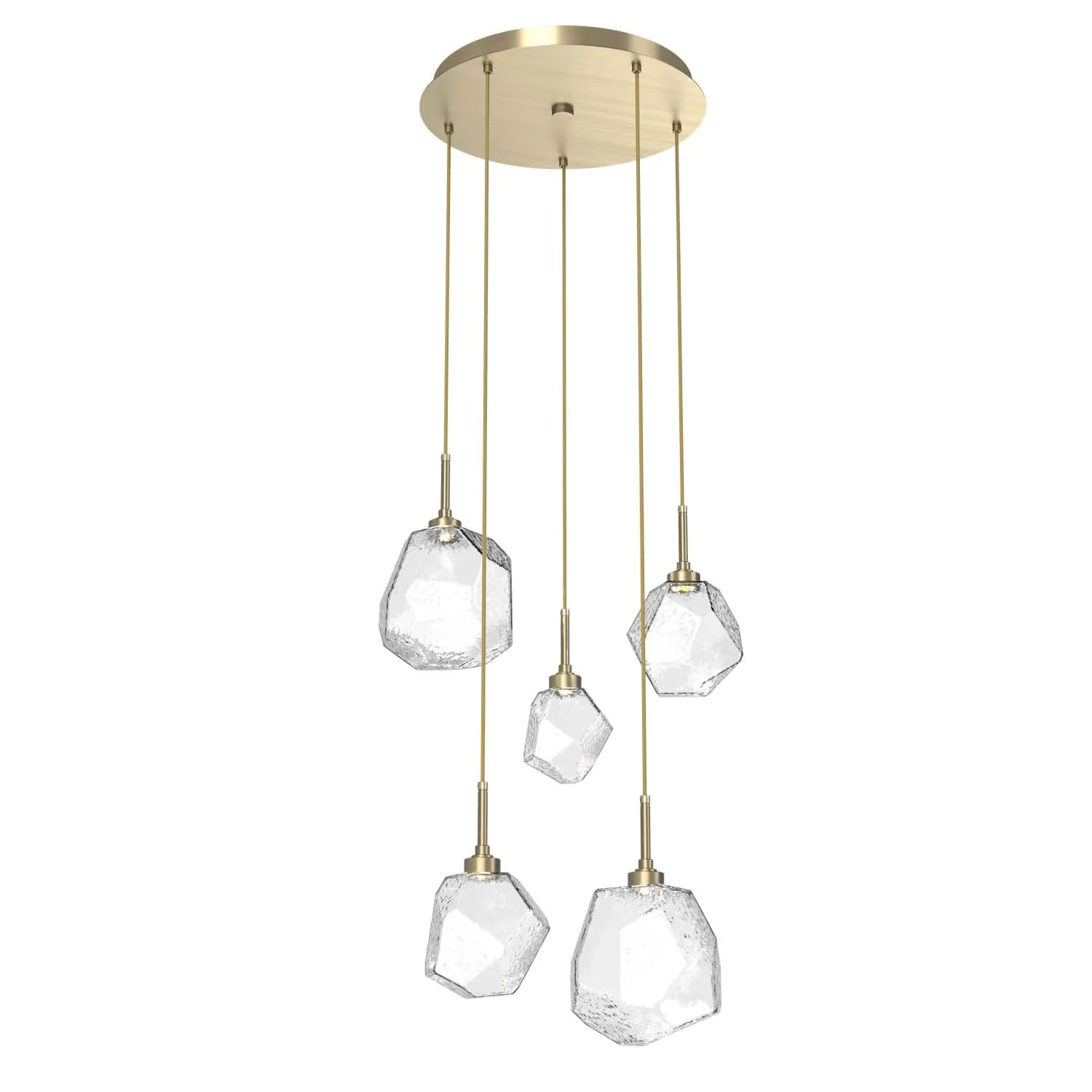Gem Round Multi-Light Pendant Light