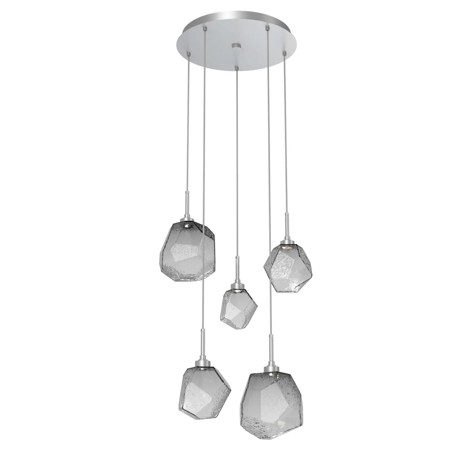 Gem Round Multi-Light Pendant Light