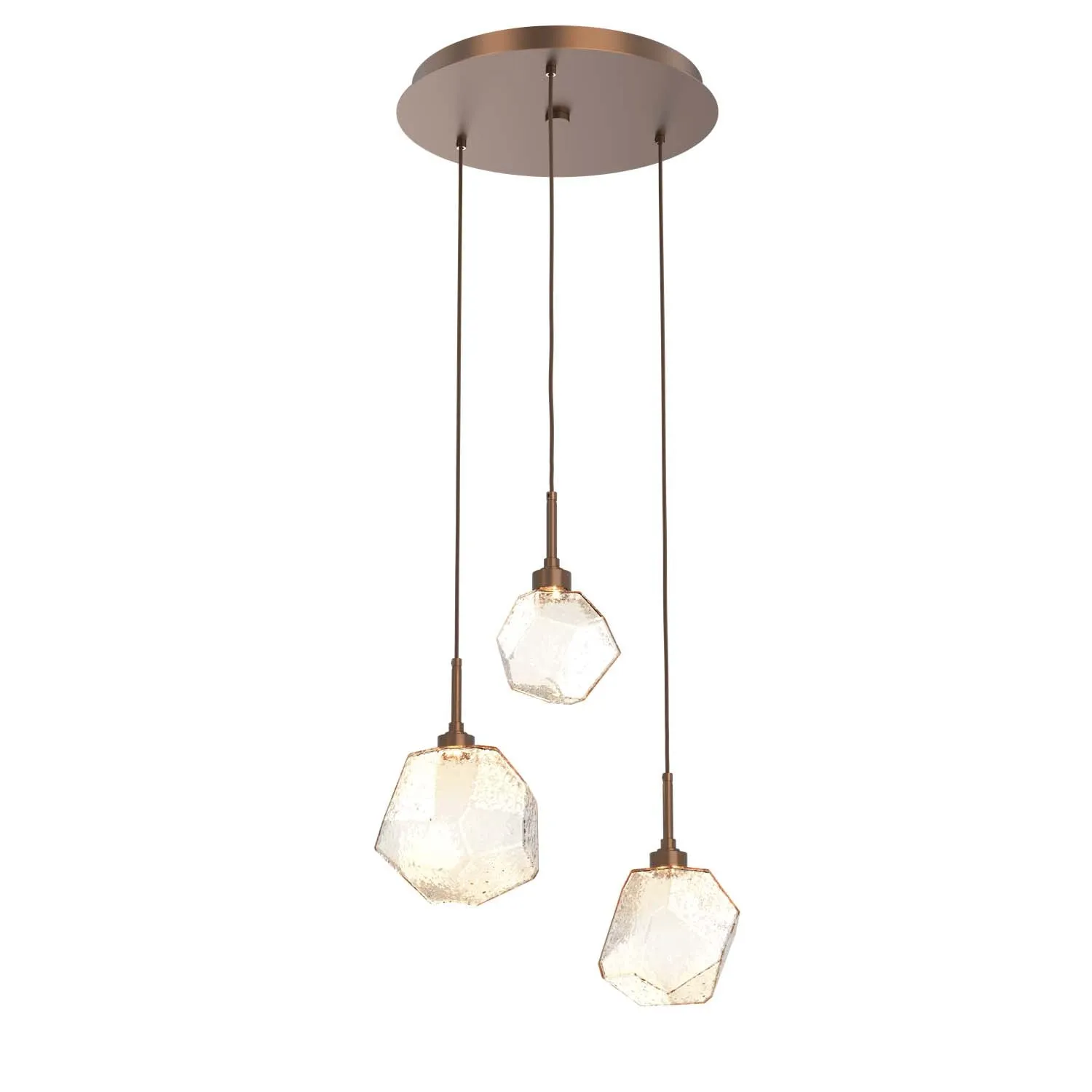 Gem Round Multi-Light Pendant Light