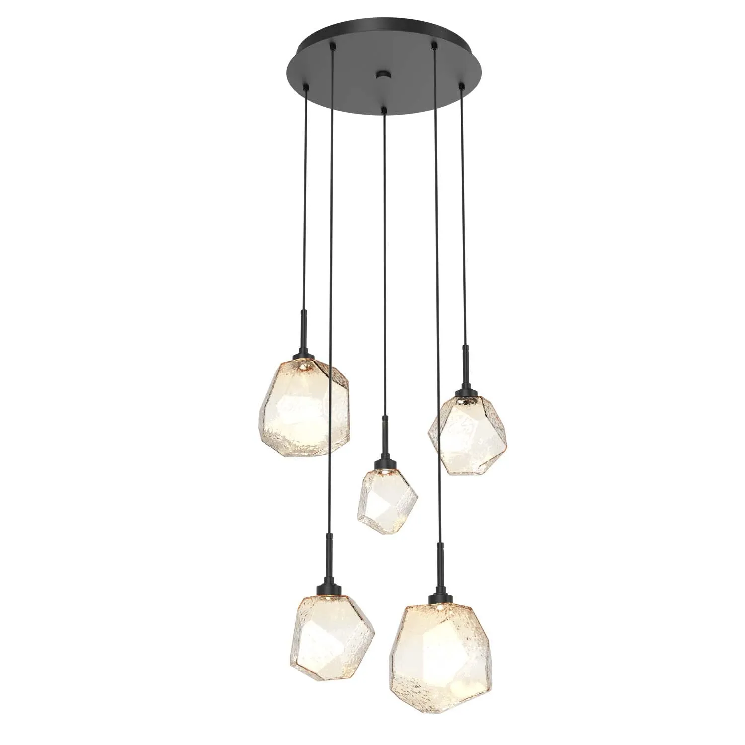 Gem Round Multi-Light Pendant Light