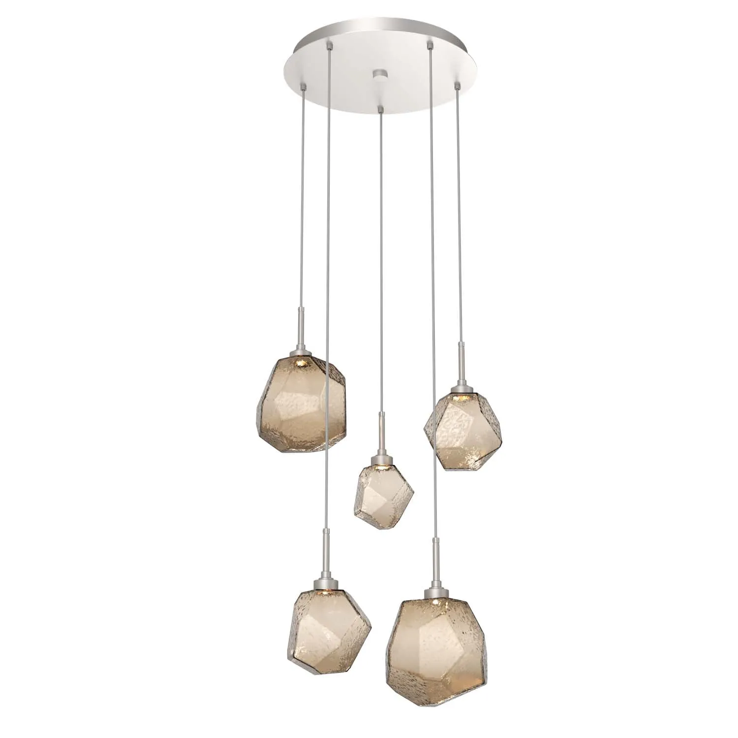 Gem Round Multi-Light Pendant Light