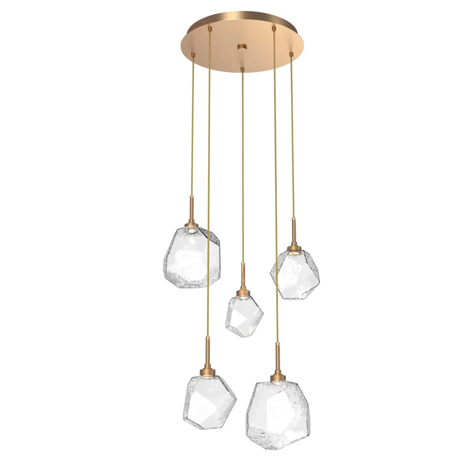 Gem Round Multi-Light Pendant Light