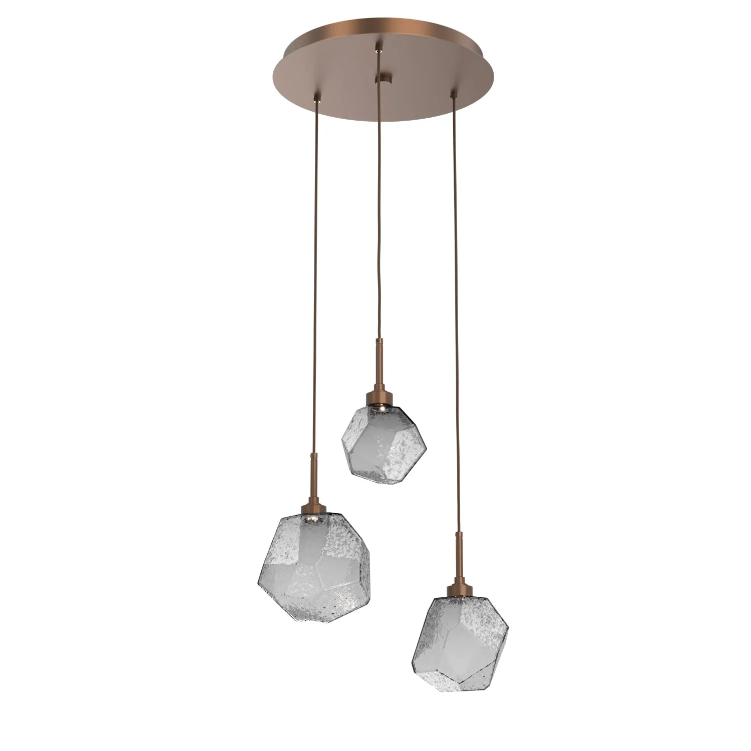 Gem Round Multi-Light Pendant Light