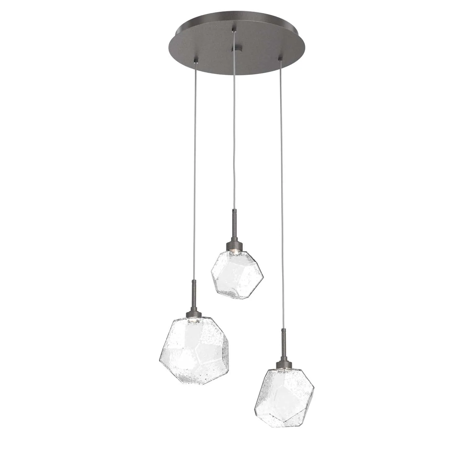 Gem Round Multi-Light Pendant Light