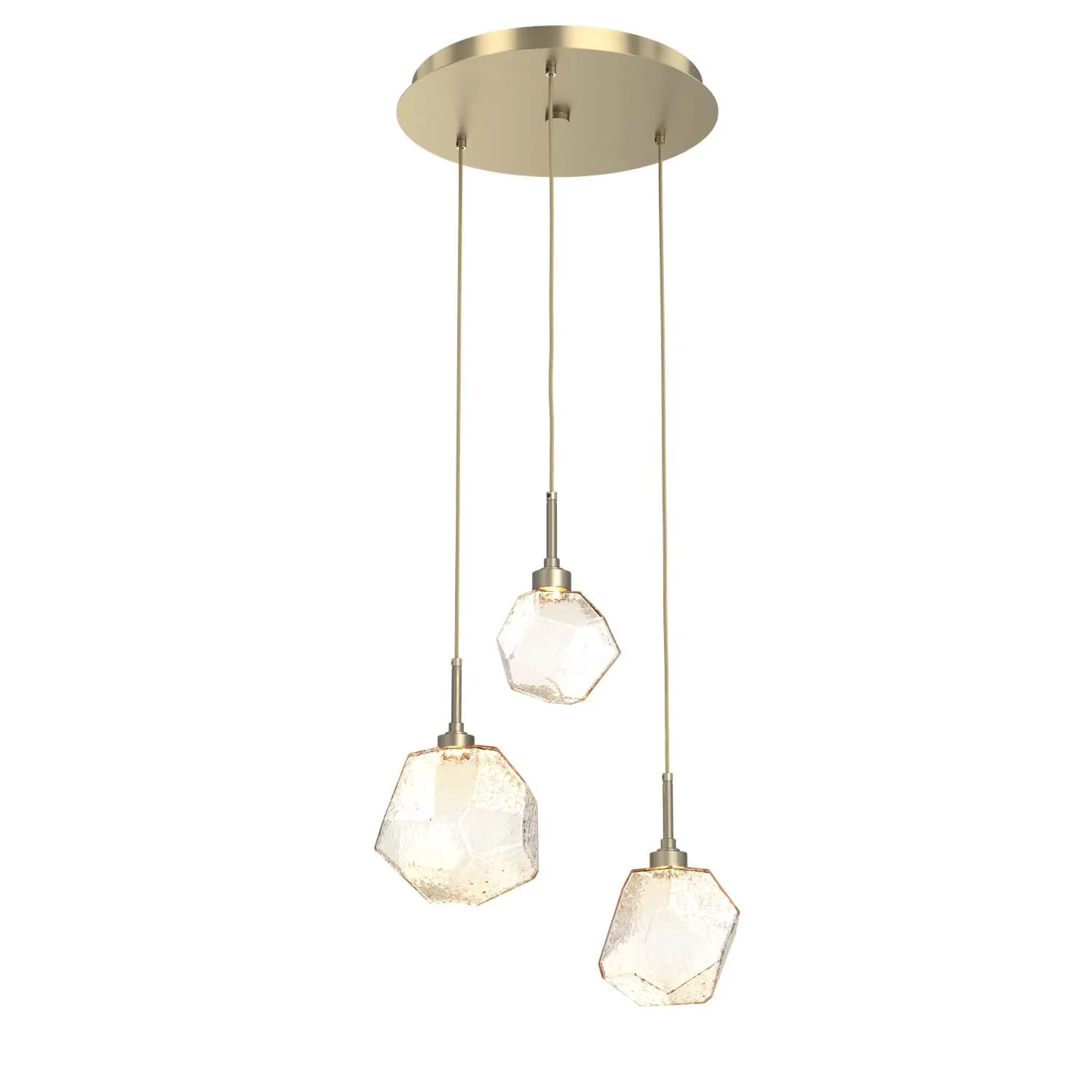 Gem Round Multi-Light Pendant Light