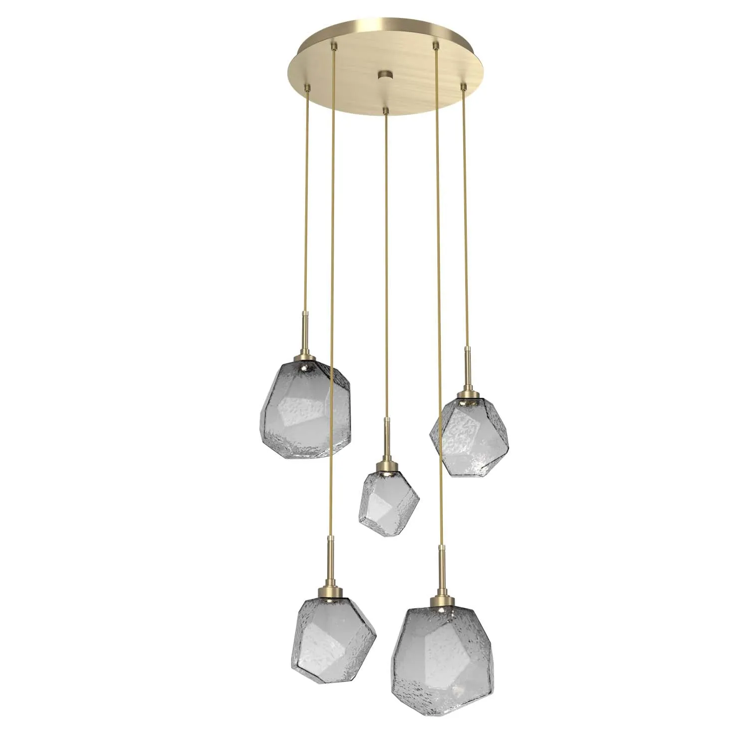 Gem Round Multi-Light Pendant Light