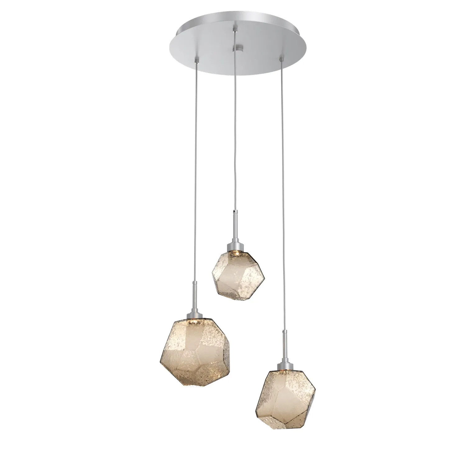 Gem Round Multi-Light Pendant Light