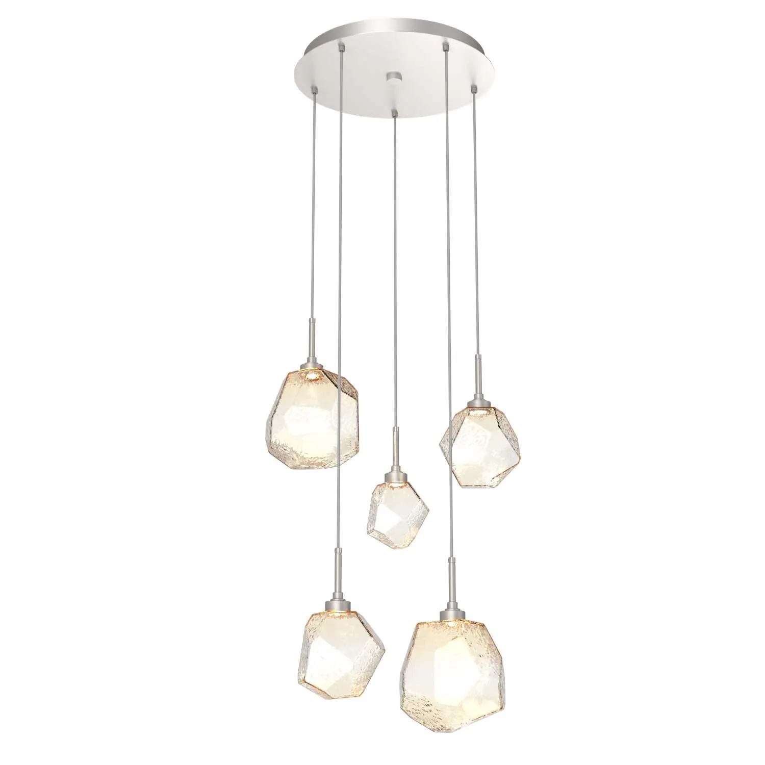 Gem Round Multi-Light Pendant Light