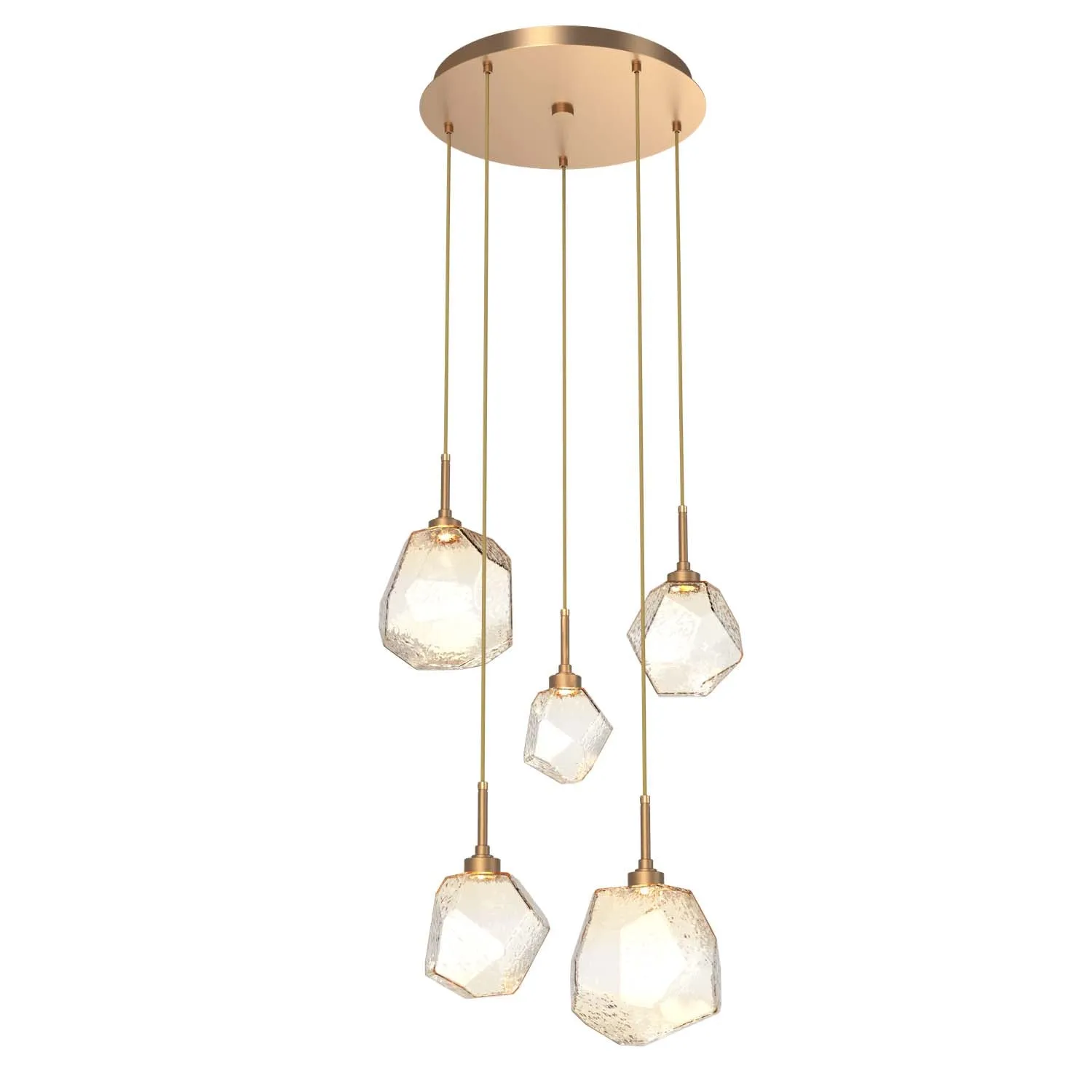 Gem Round Multi-Light Pendant Light