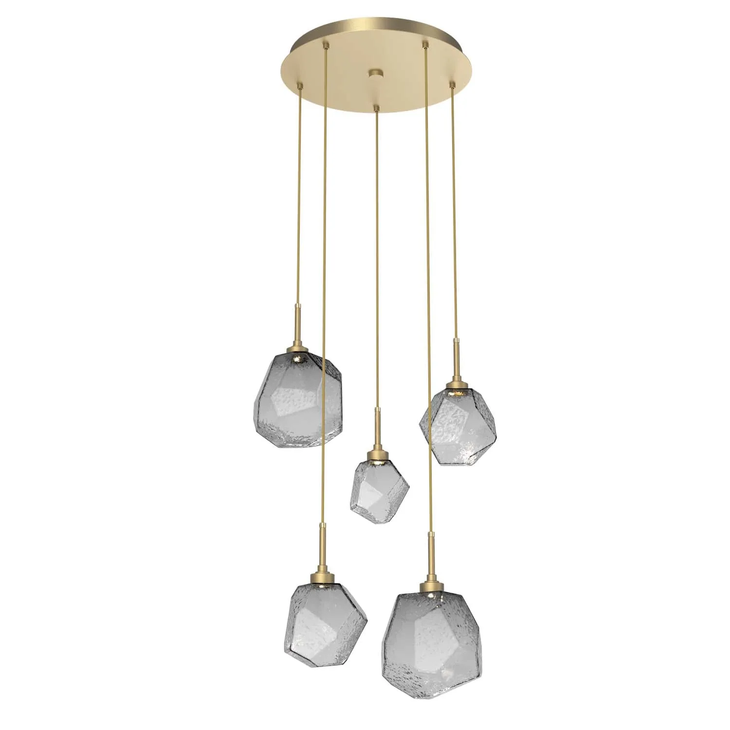 Gem Round Multi-Light Pendant Light