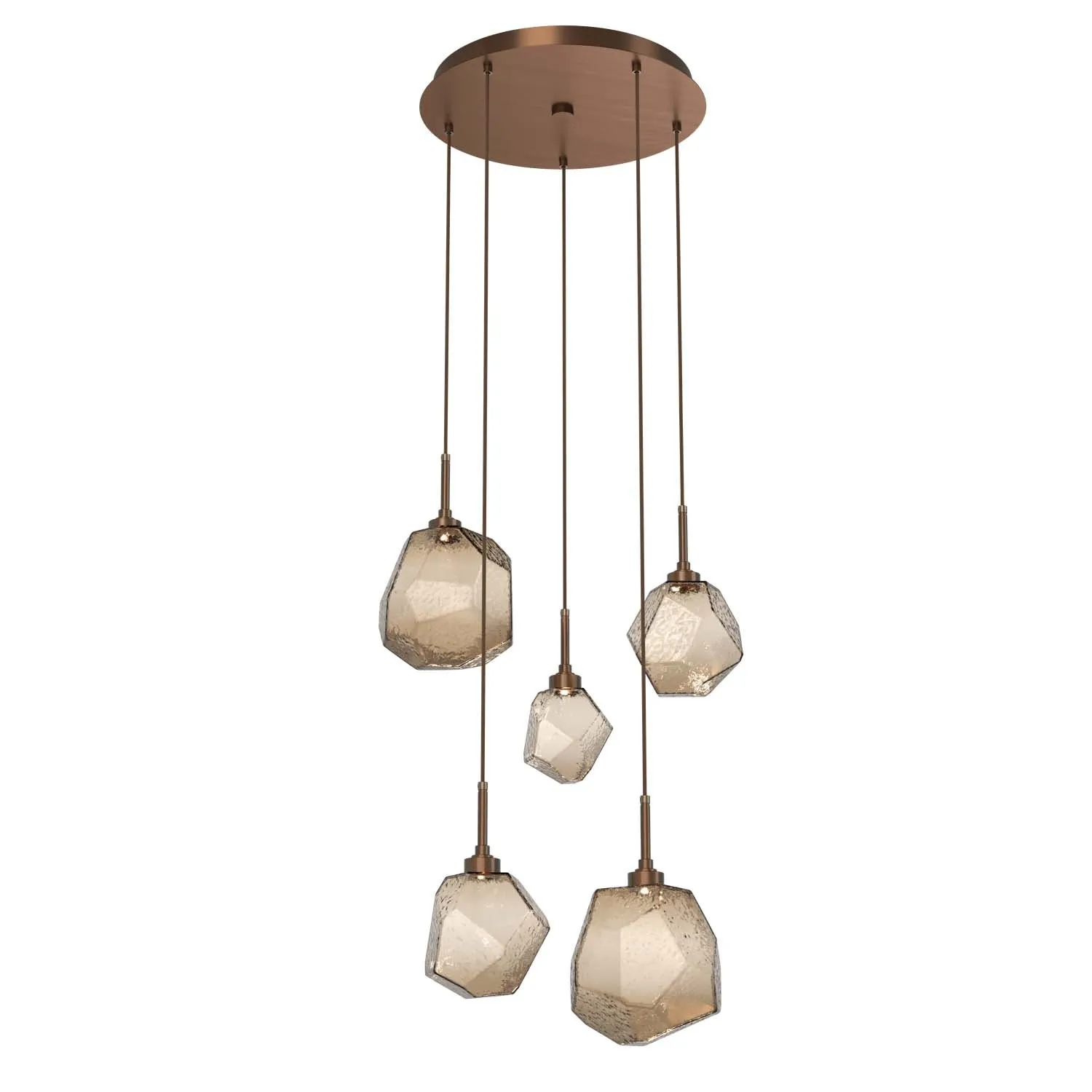 Gem Round Multi-Light Pendant Light