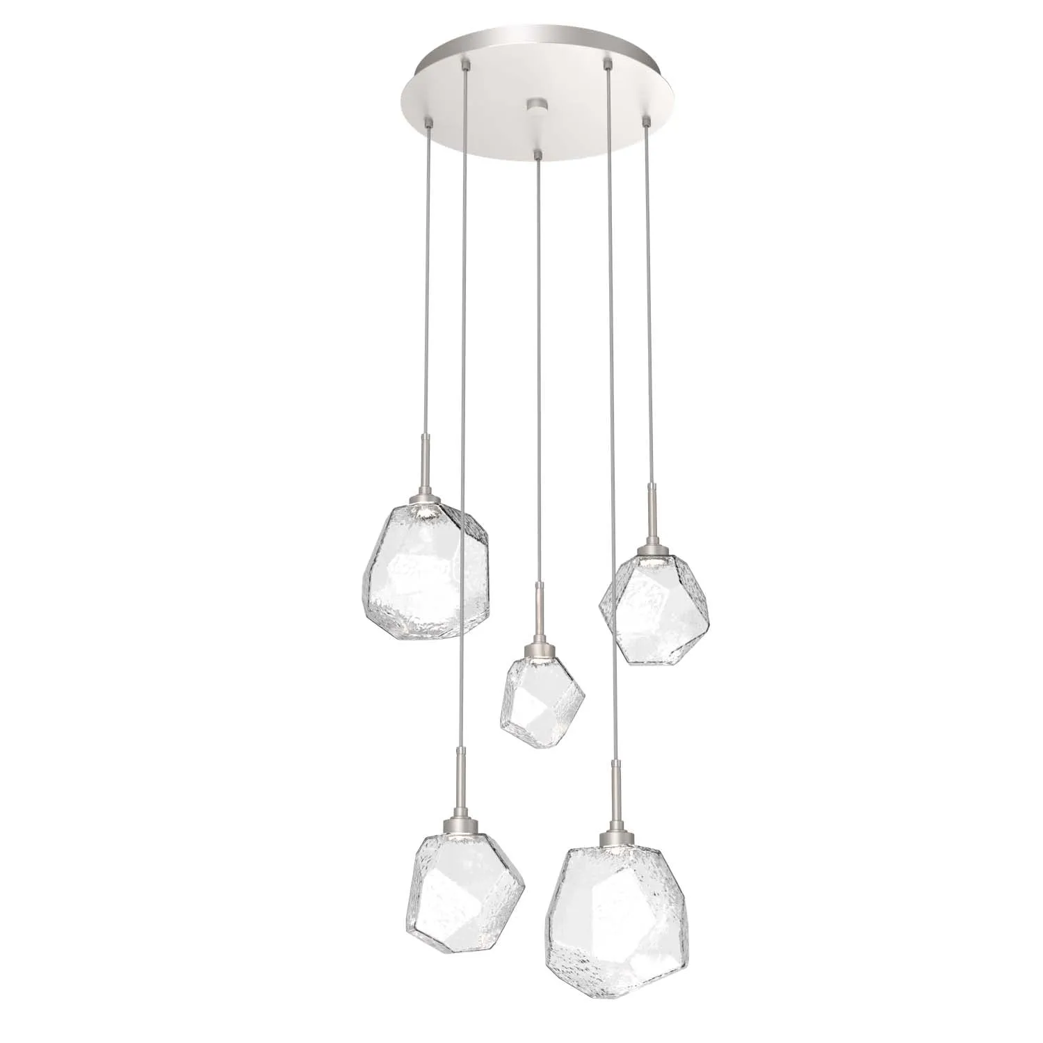 Gem Round Multi-Light Pendant Light