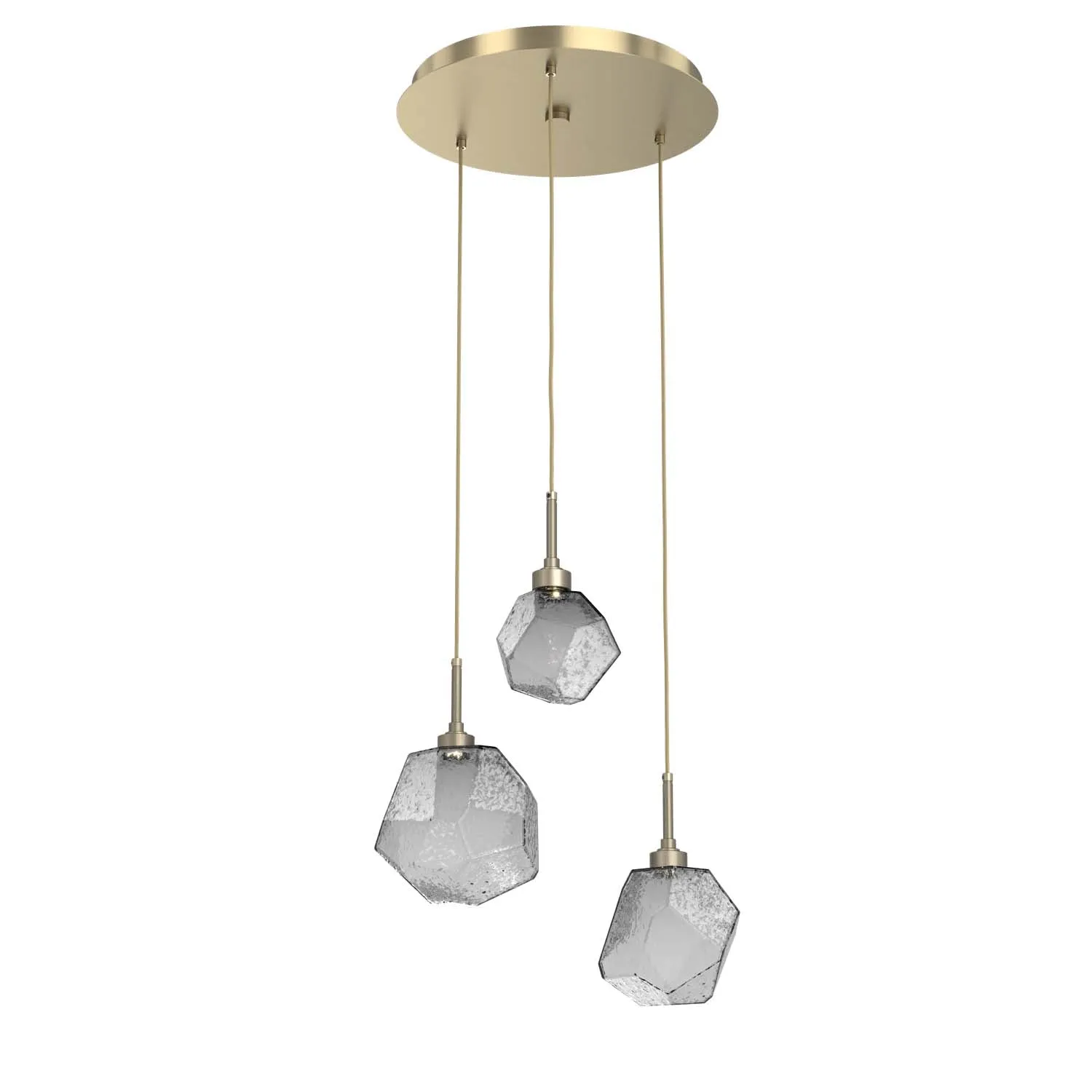 Gem Round Multi-Light Pendant Light