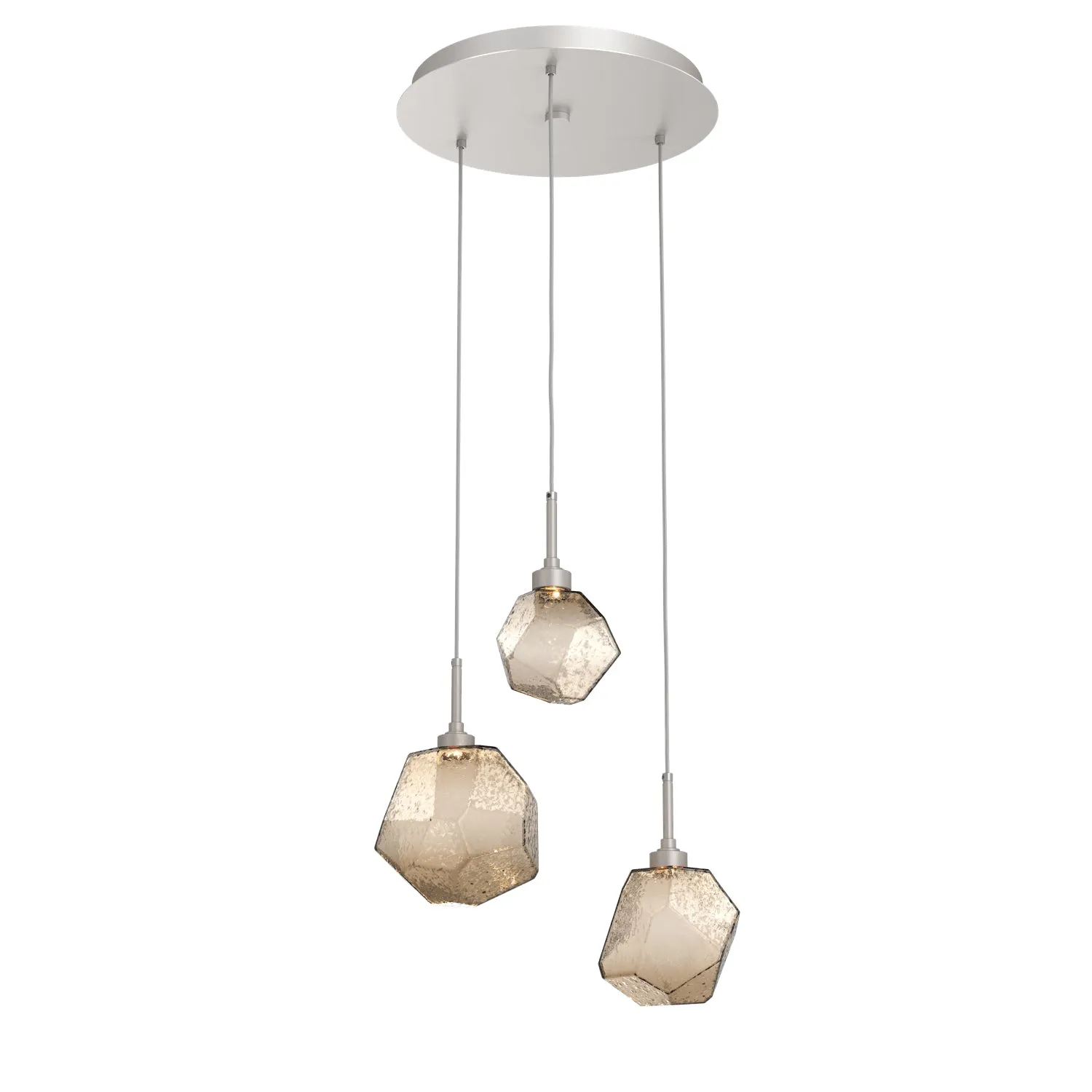 Gem Round Multi-Light Pendant Light