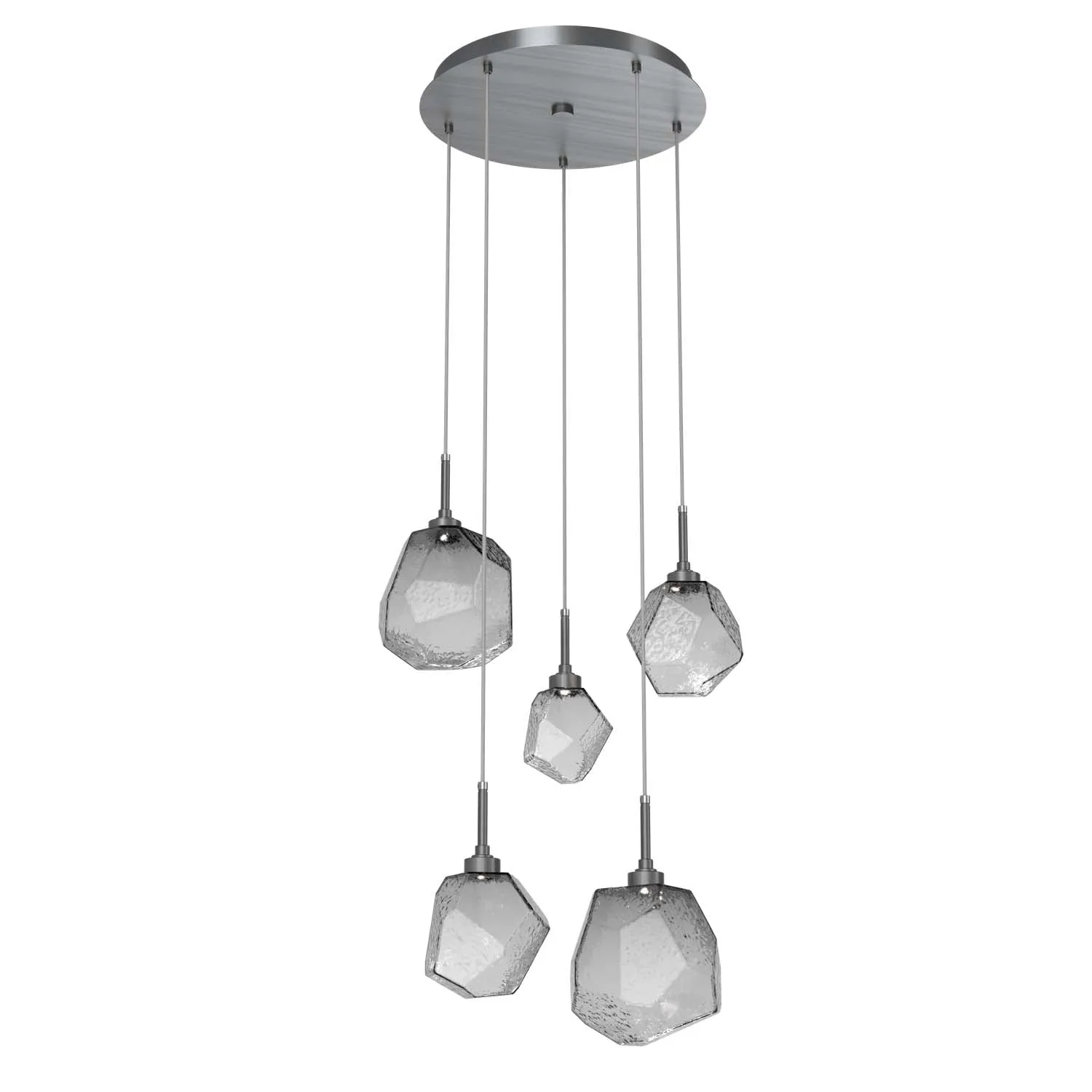 Gem Round Multi-Light Pendant Light