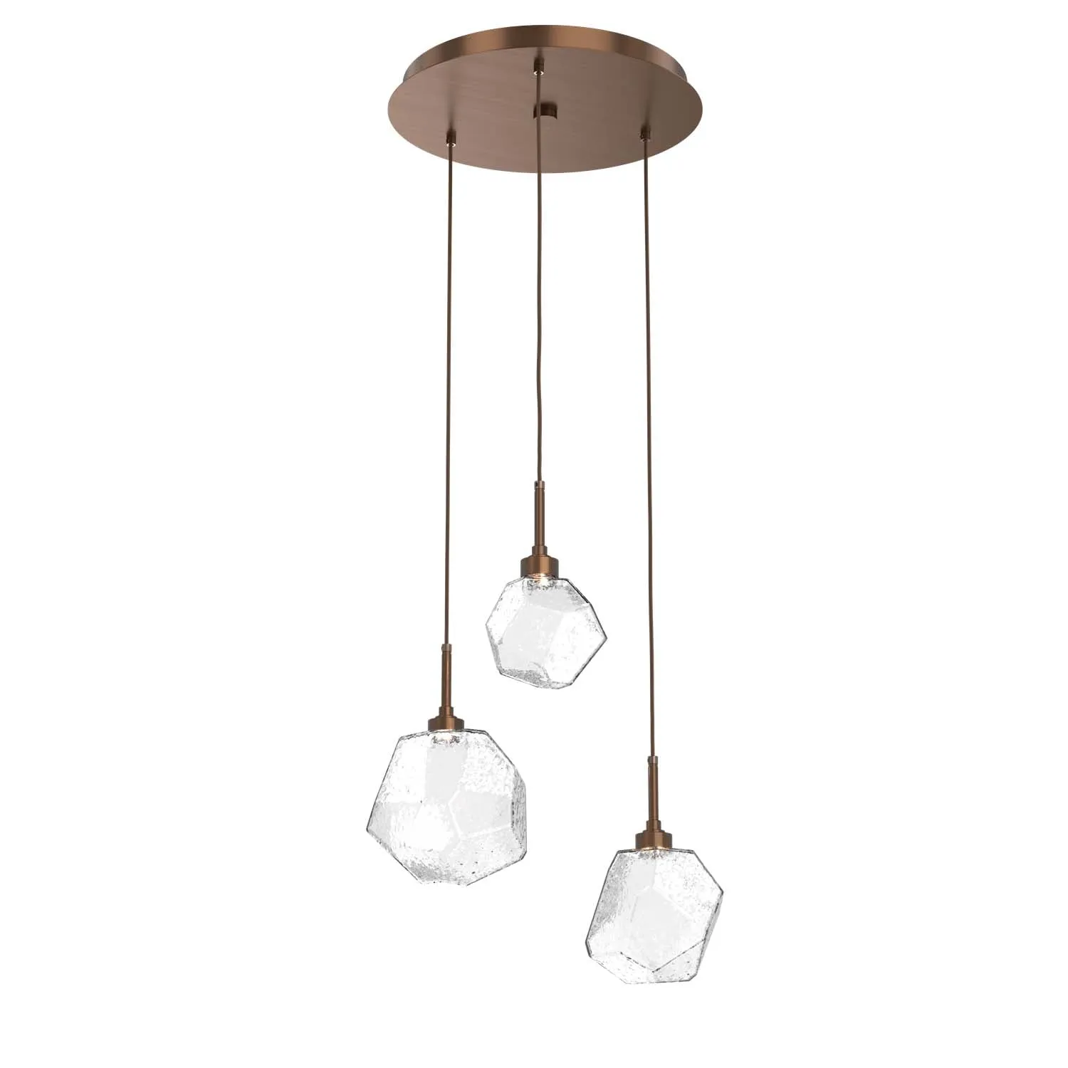 Gem Round Multi-Light Pendant Light