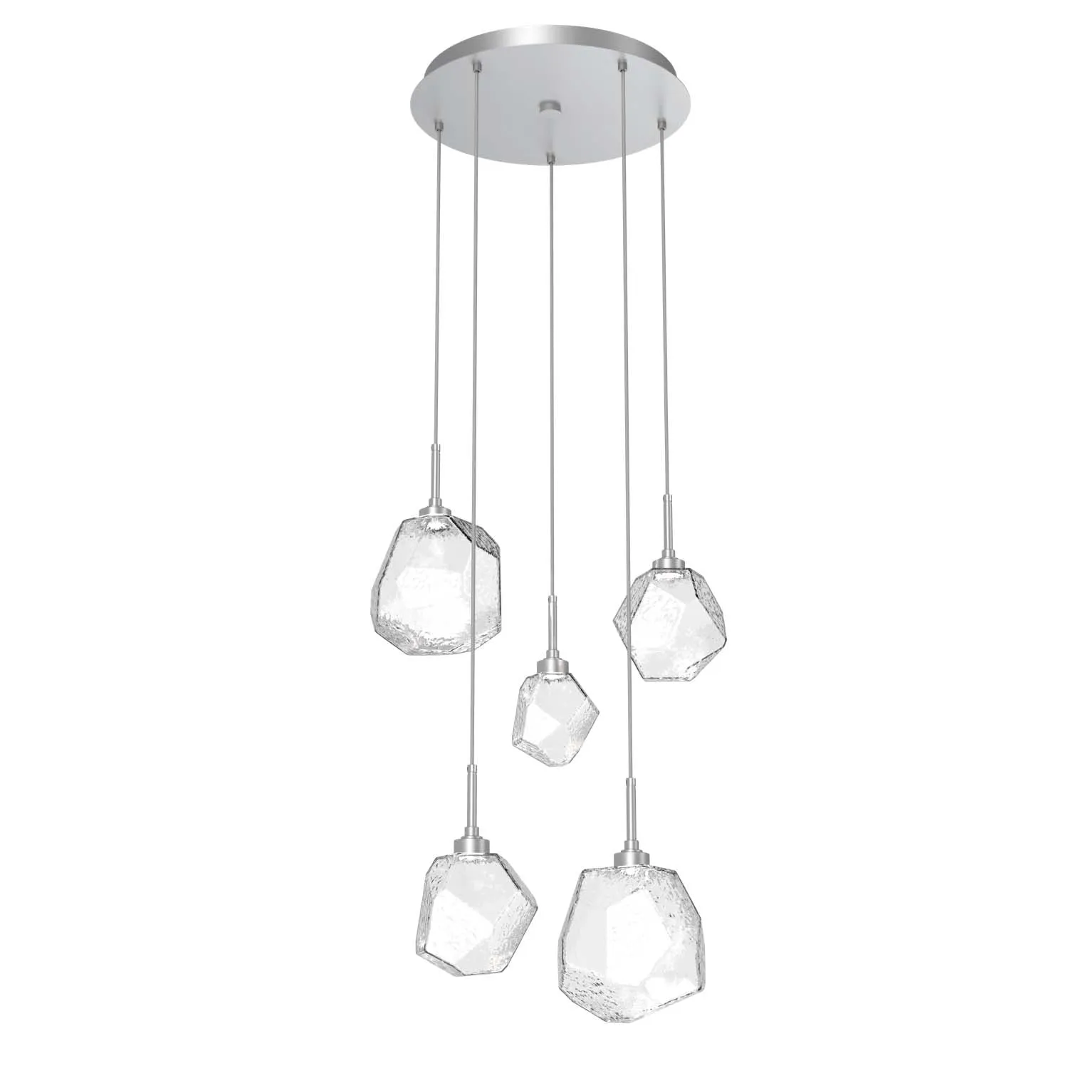 Gem Round Multi-Light Pendant Light