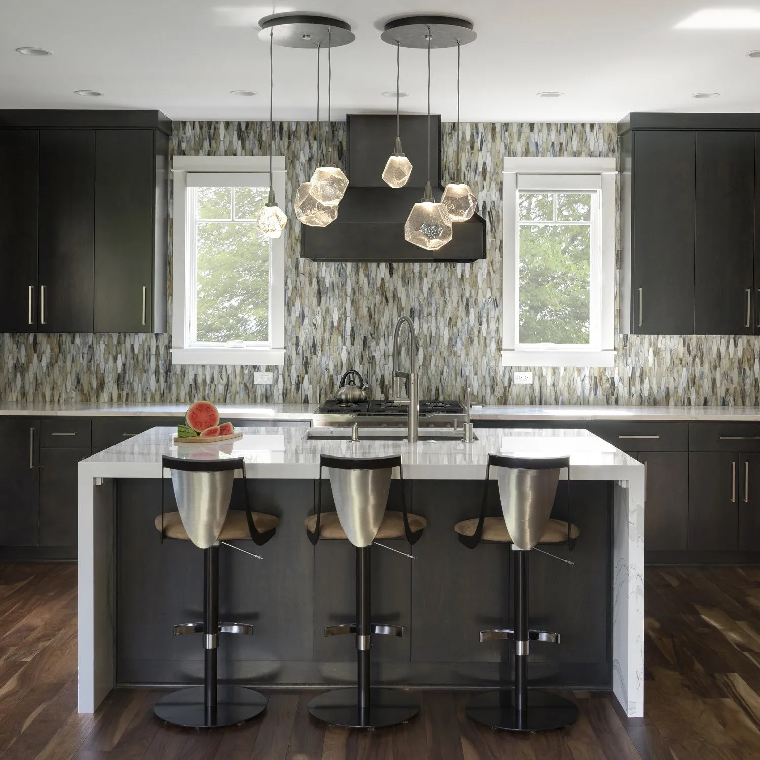 Gem Round Multi-Light Pendant Light