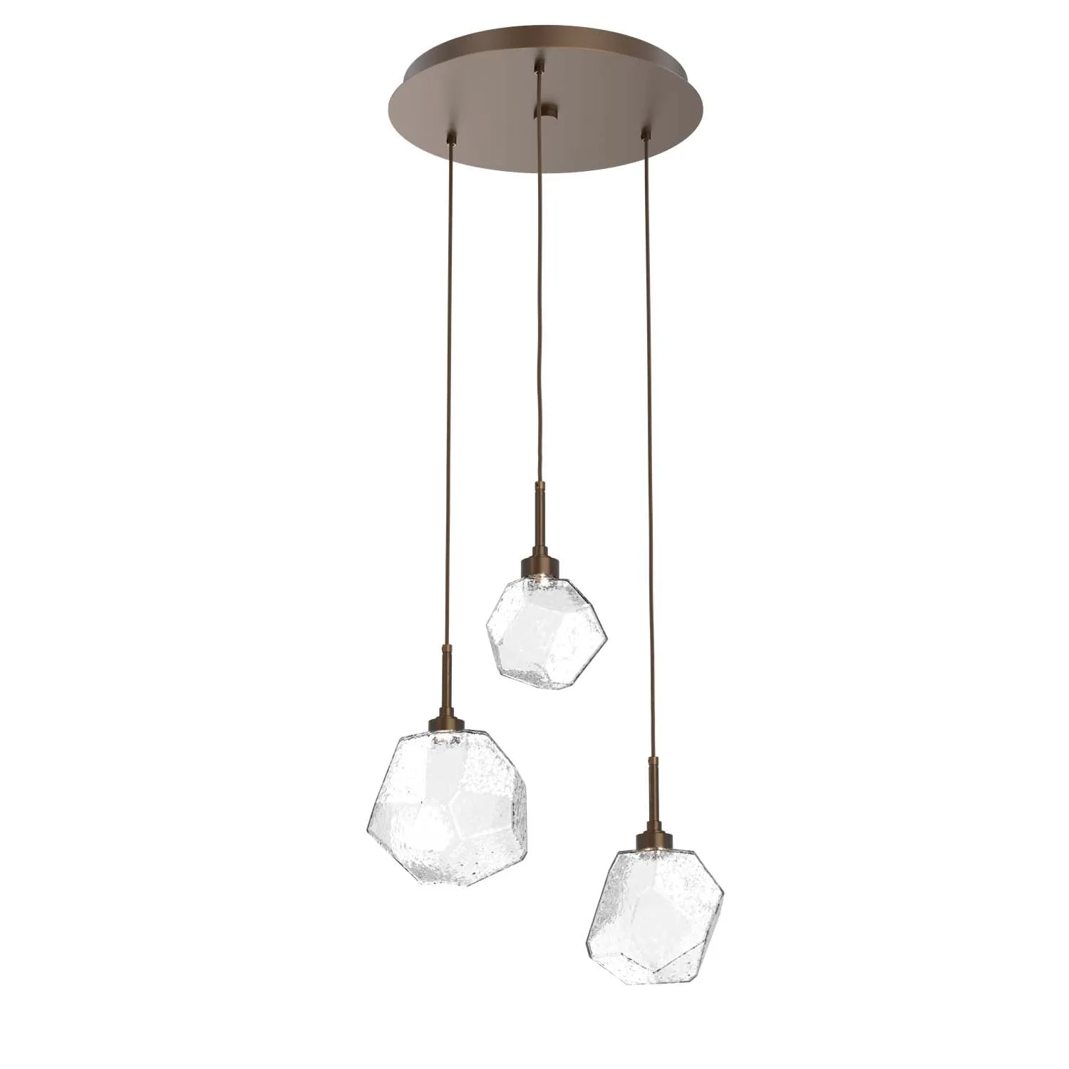 Gem Round Multi-Light Pendant Light