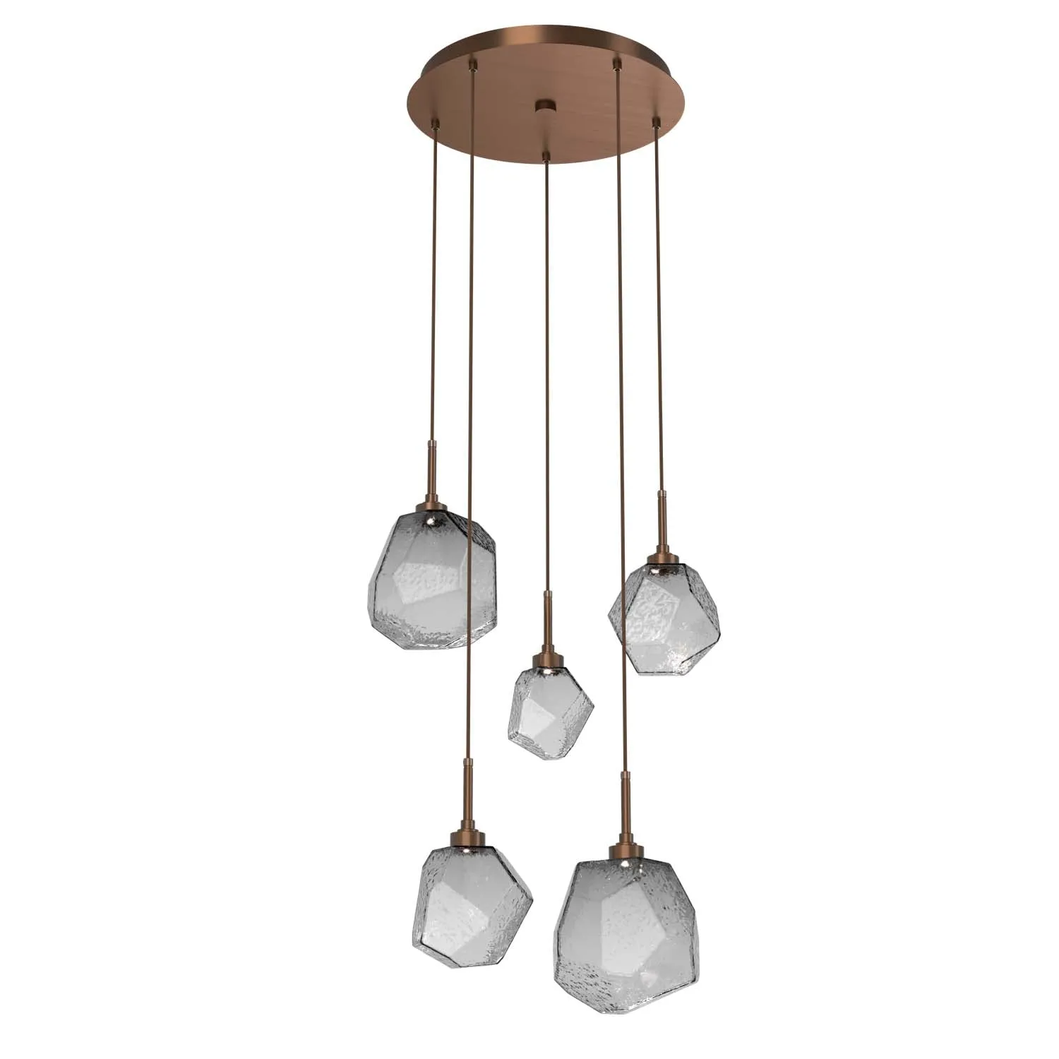 Gem Round Multi-Light Pendant Light