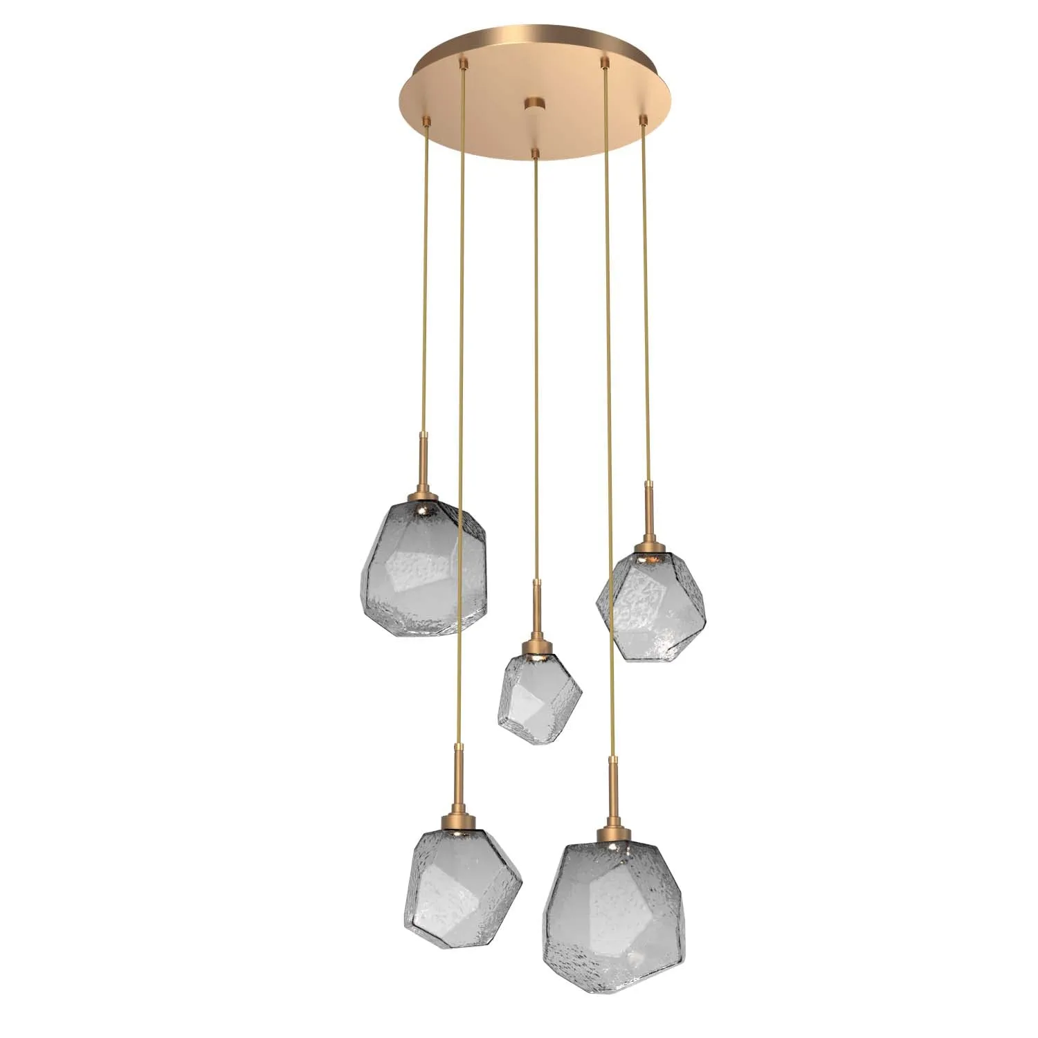 Gem Round Multi-Light Pendant Light