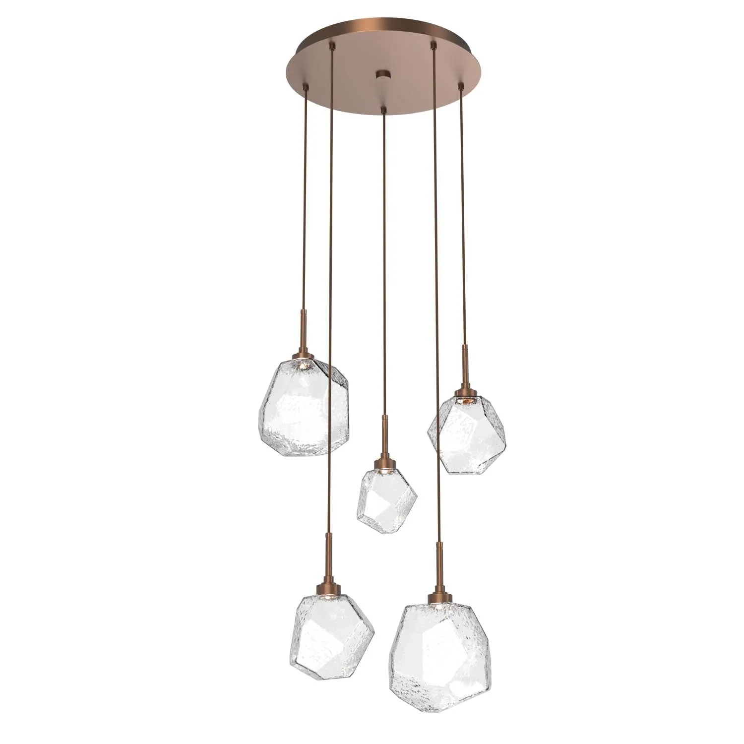 Gem Round Multi-Light Pendant Light